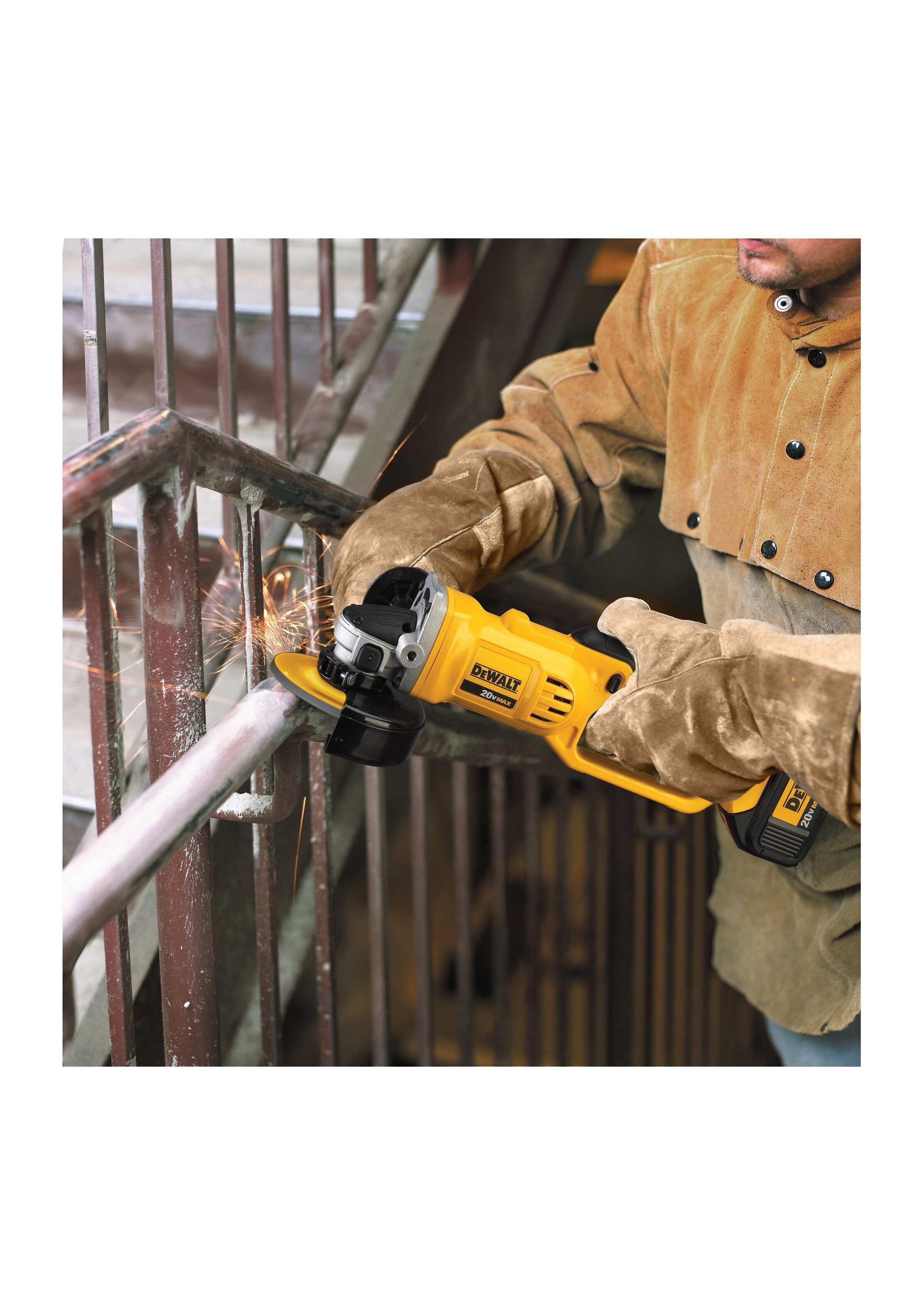 Esmeril Angular 4-1/2" 20V BRUSHLESS DEWALT DCG412B-B2-1