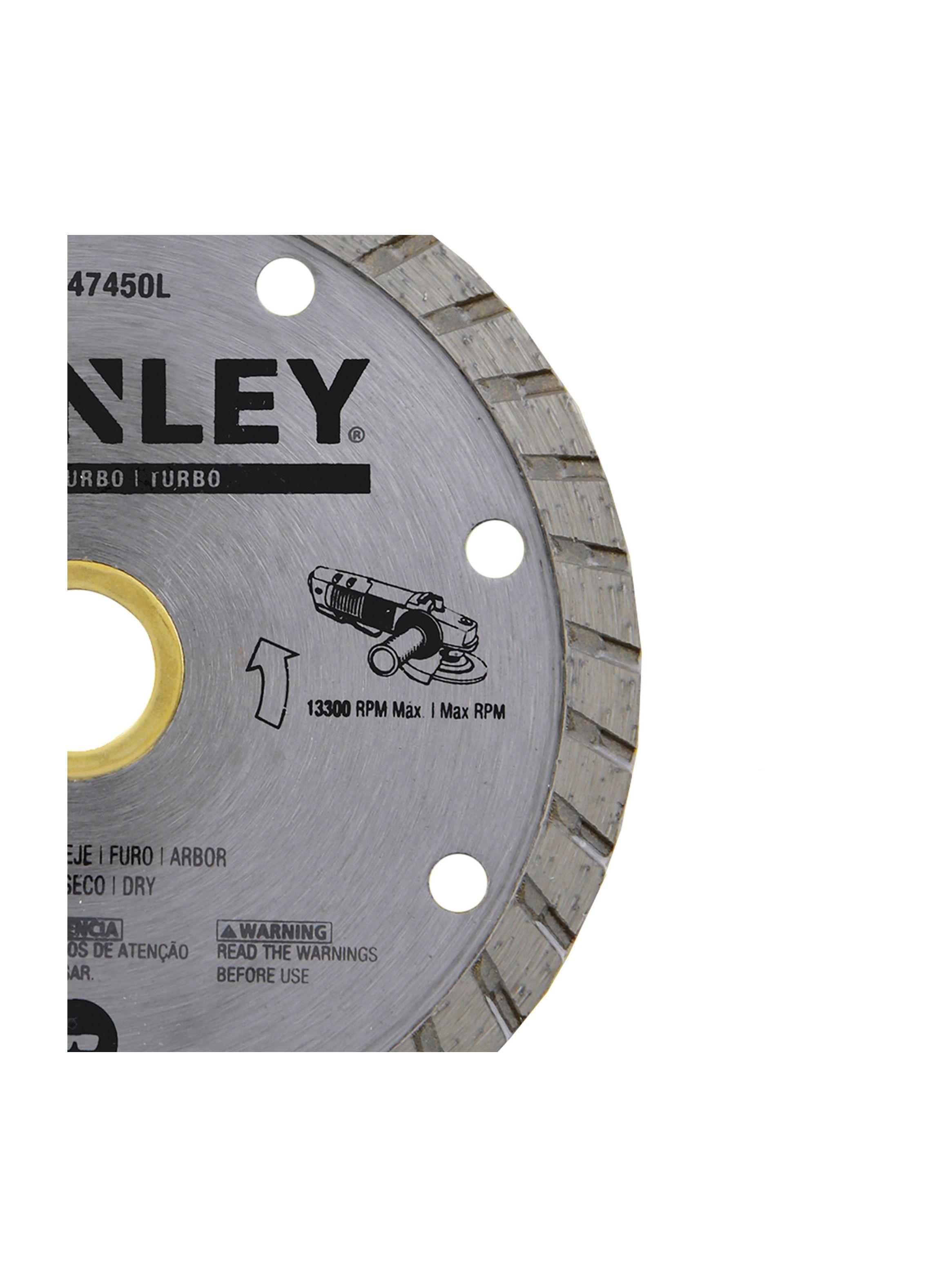 Disco diamantado 4,5" Stanley STA47450L-2