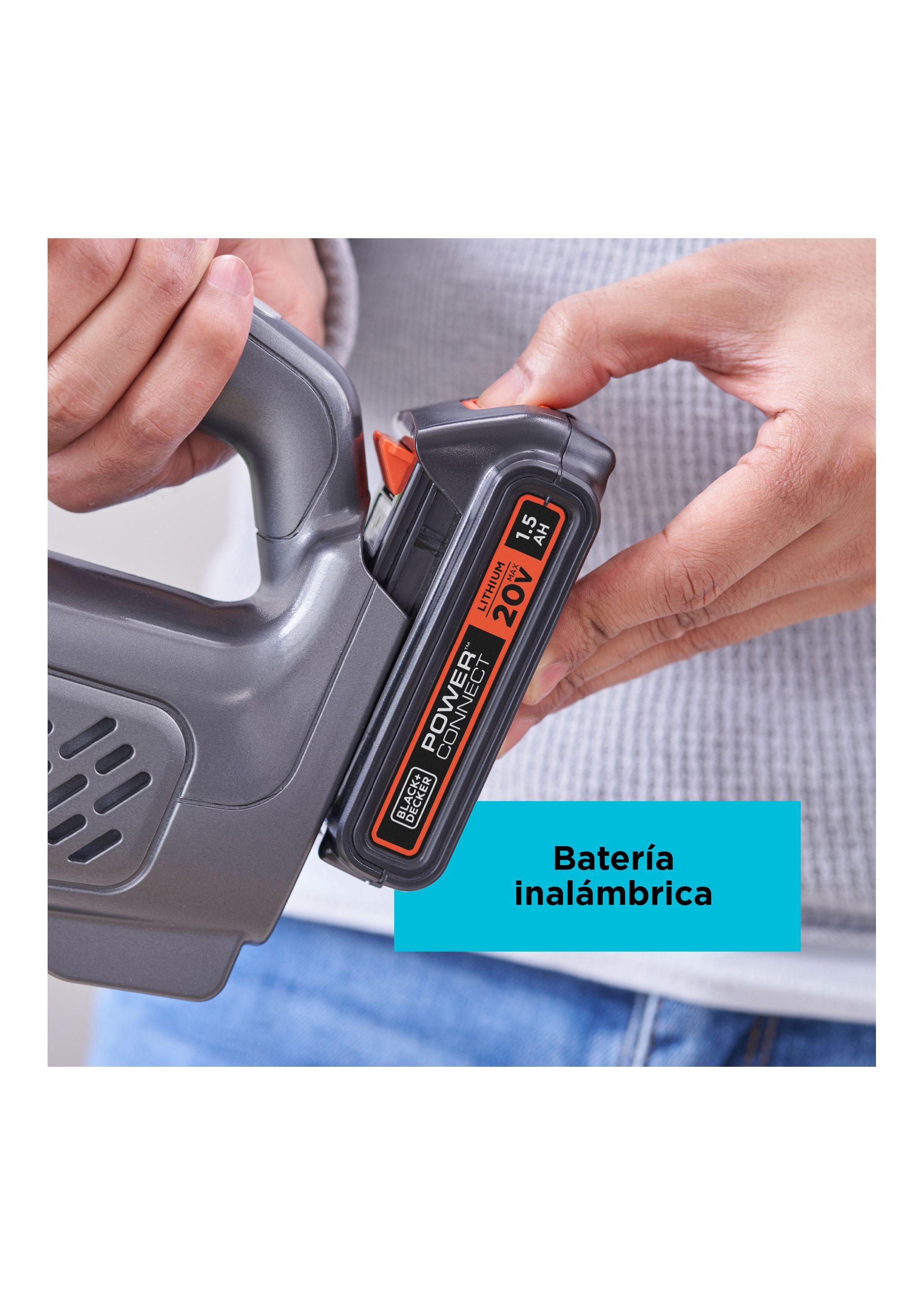 Aspiradora de Mano Inalámbrica Portátil 20V Black+Decker-3