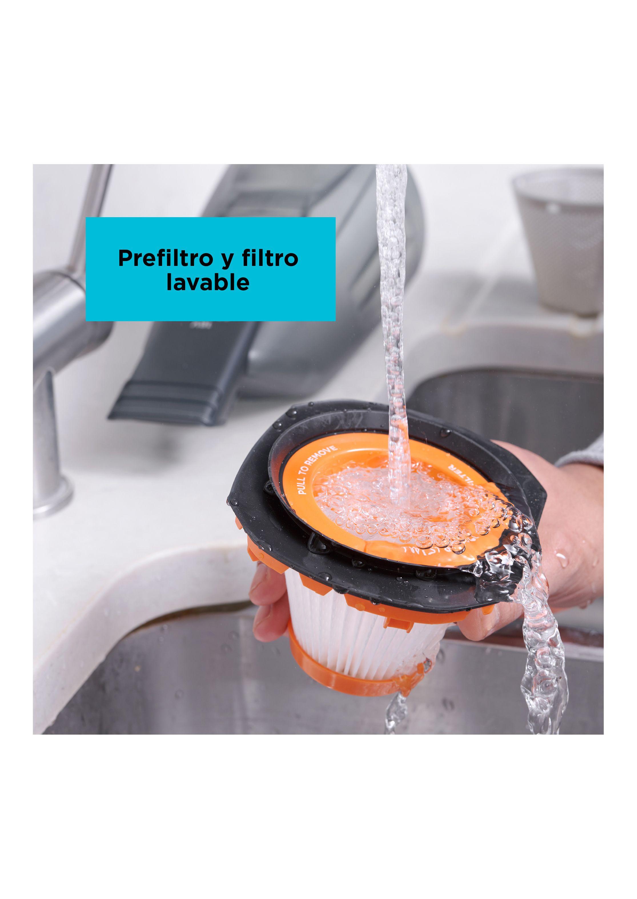 Aspiradora de Mano Inalámbrica Portátil 20V Black+Decker-4