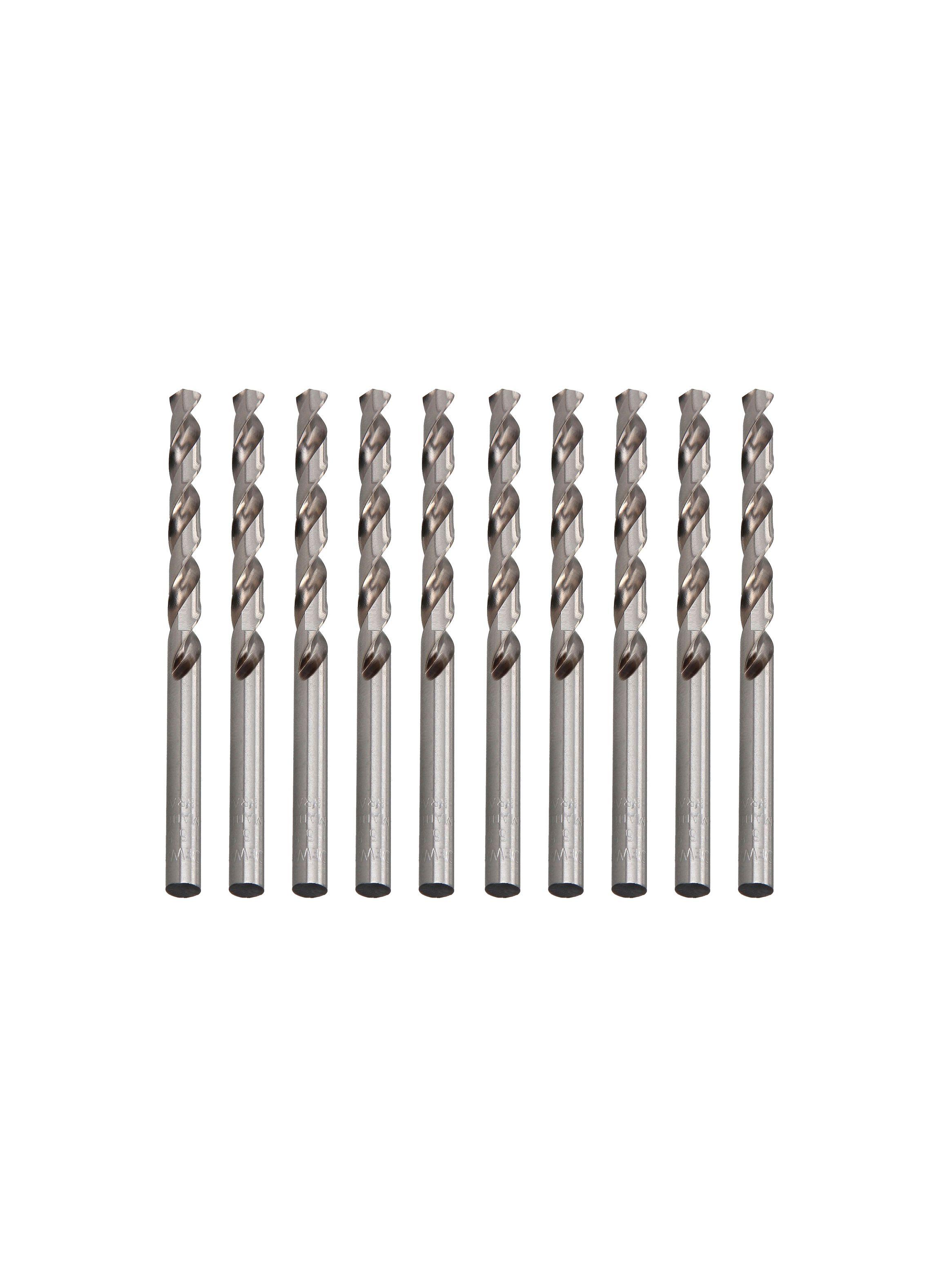 Set 10 brocas de acero rápido (HSS) 5.5mm DEWALT DWA28550-0