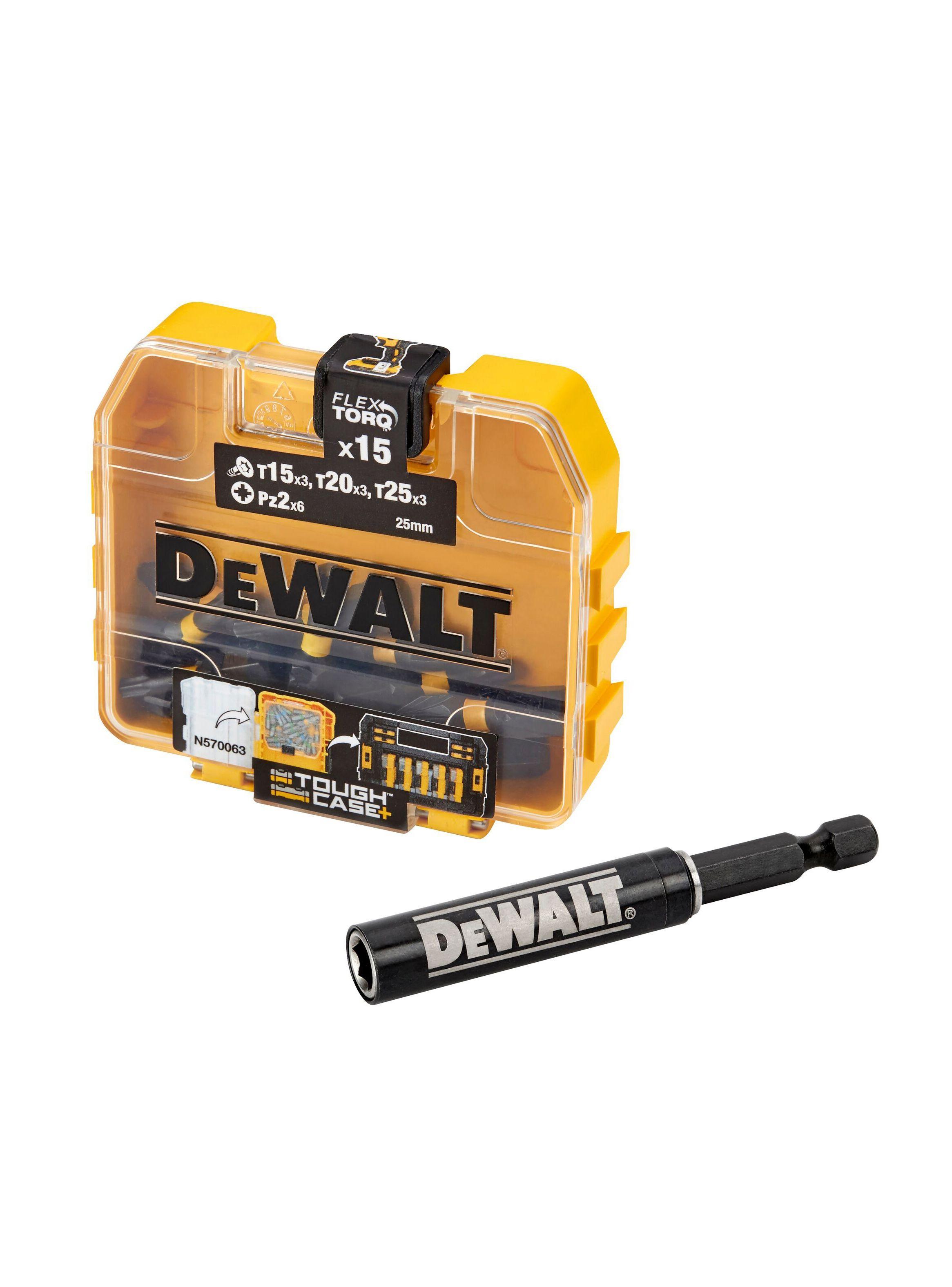 Set 15 Puntas + Adaptador Magnético  DT70522T-QZ-0