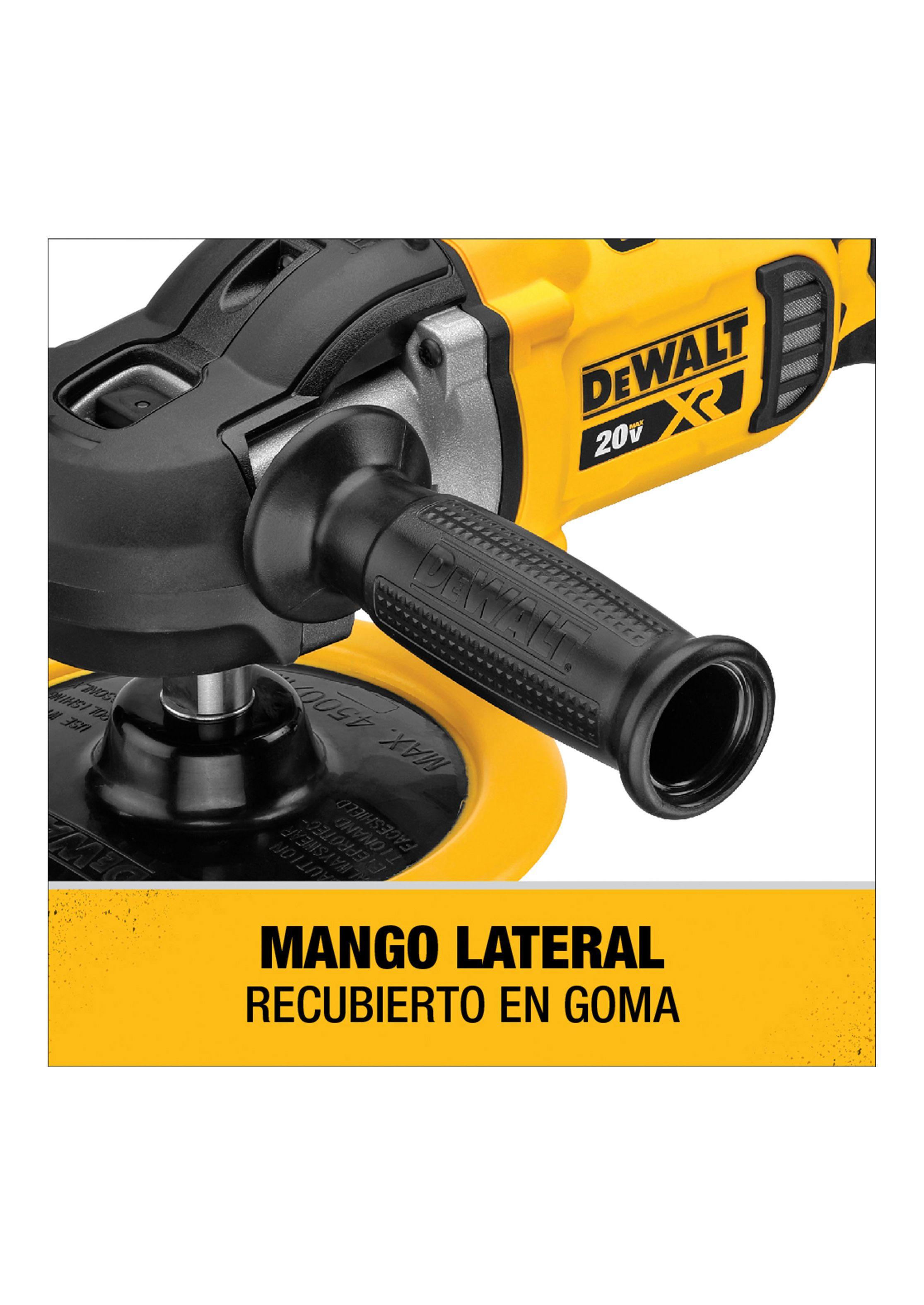 Pulidora giratoria 20V S/Carbones y S/Batería DEWALT DCM849B-2