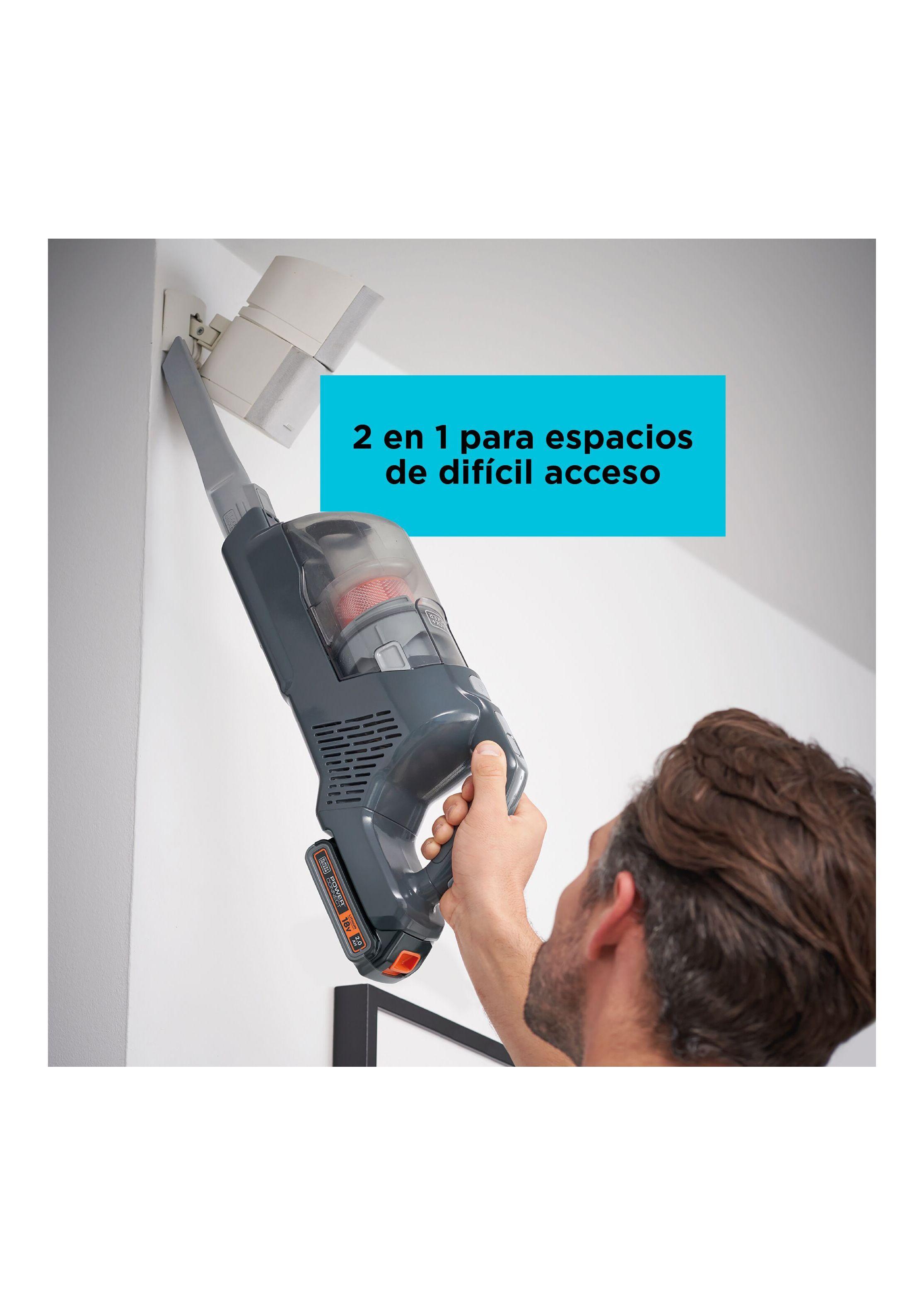 Aspiradora Vertical Inalámbrica 20V BLACK+DECKER BHFEA18D1-5