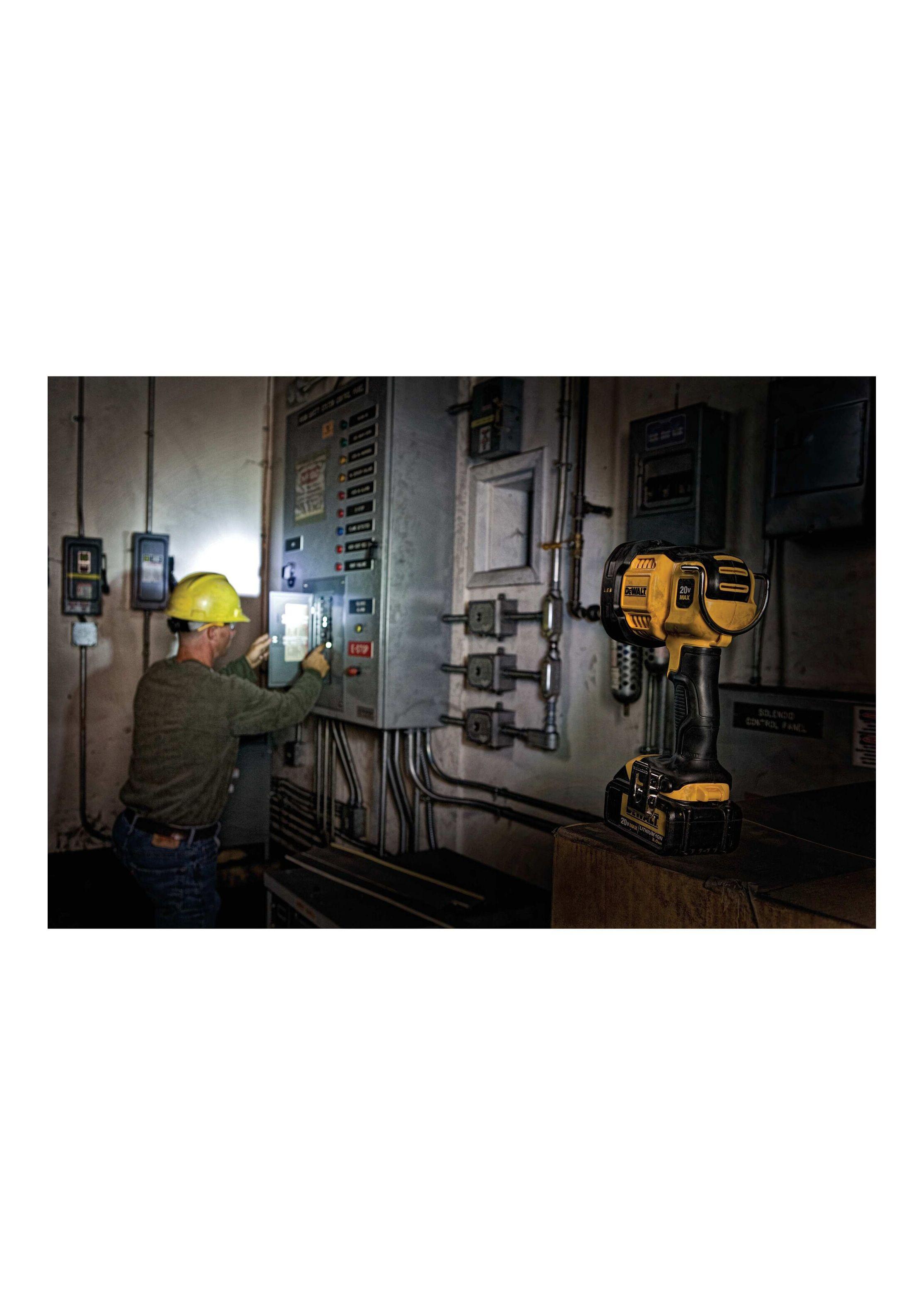 Luz Led 20V para trabajo Sin Batería-5