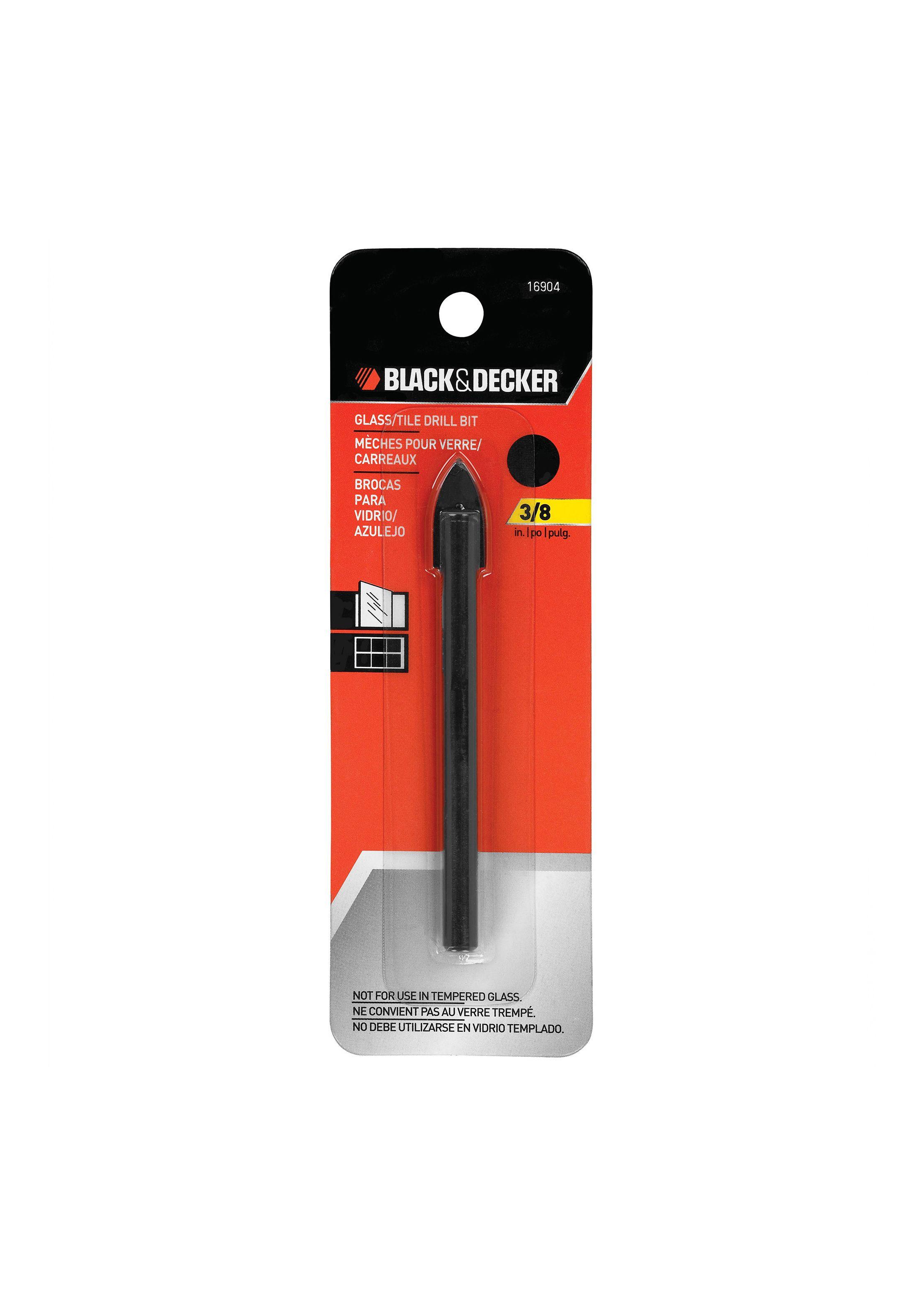 Broca para Cerámica/Vidrio 10mm BLACK+DECKER 16904 S-1