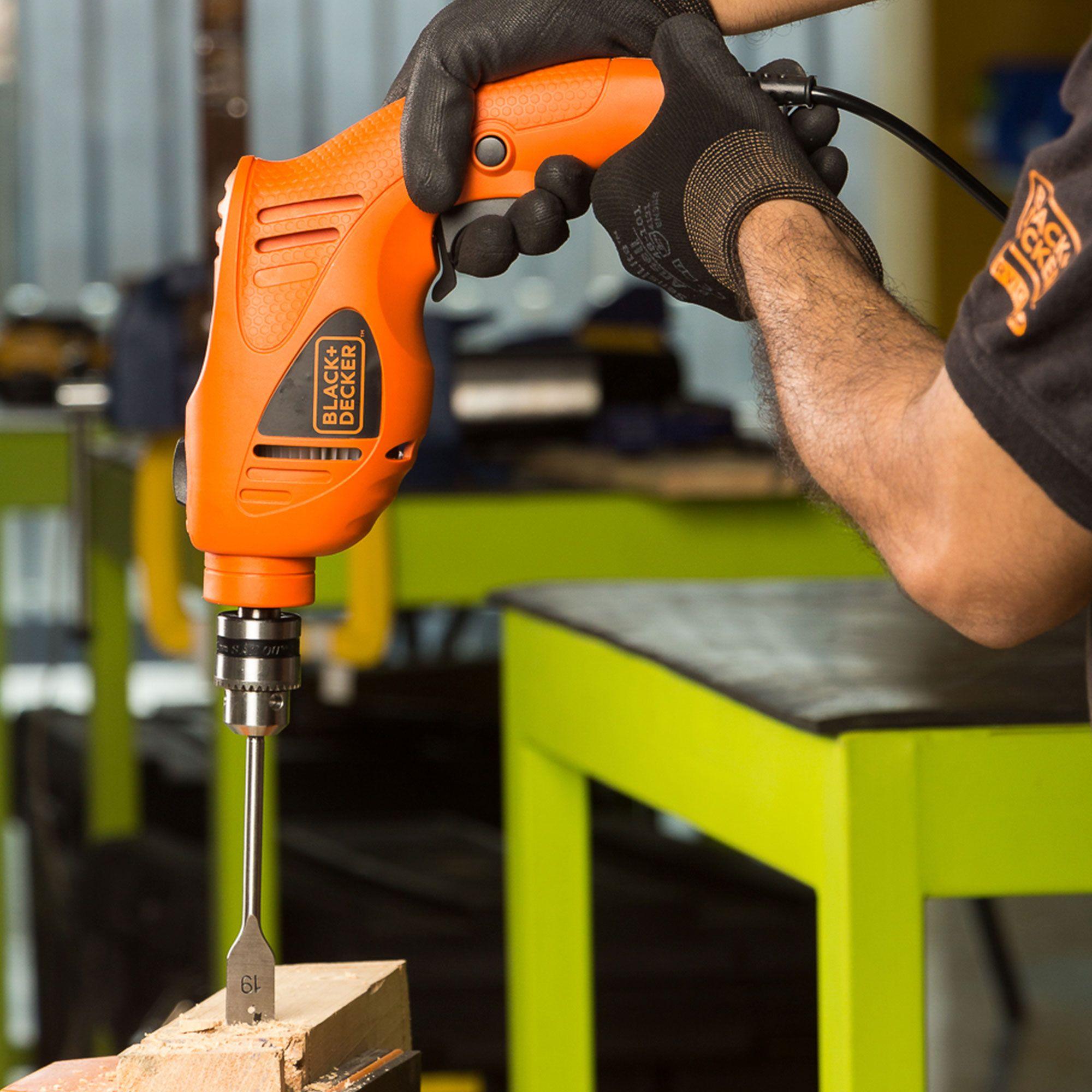 Taladro Percutor 550W + 41 accesorios-6