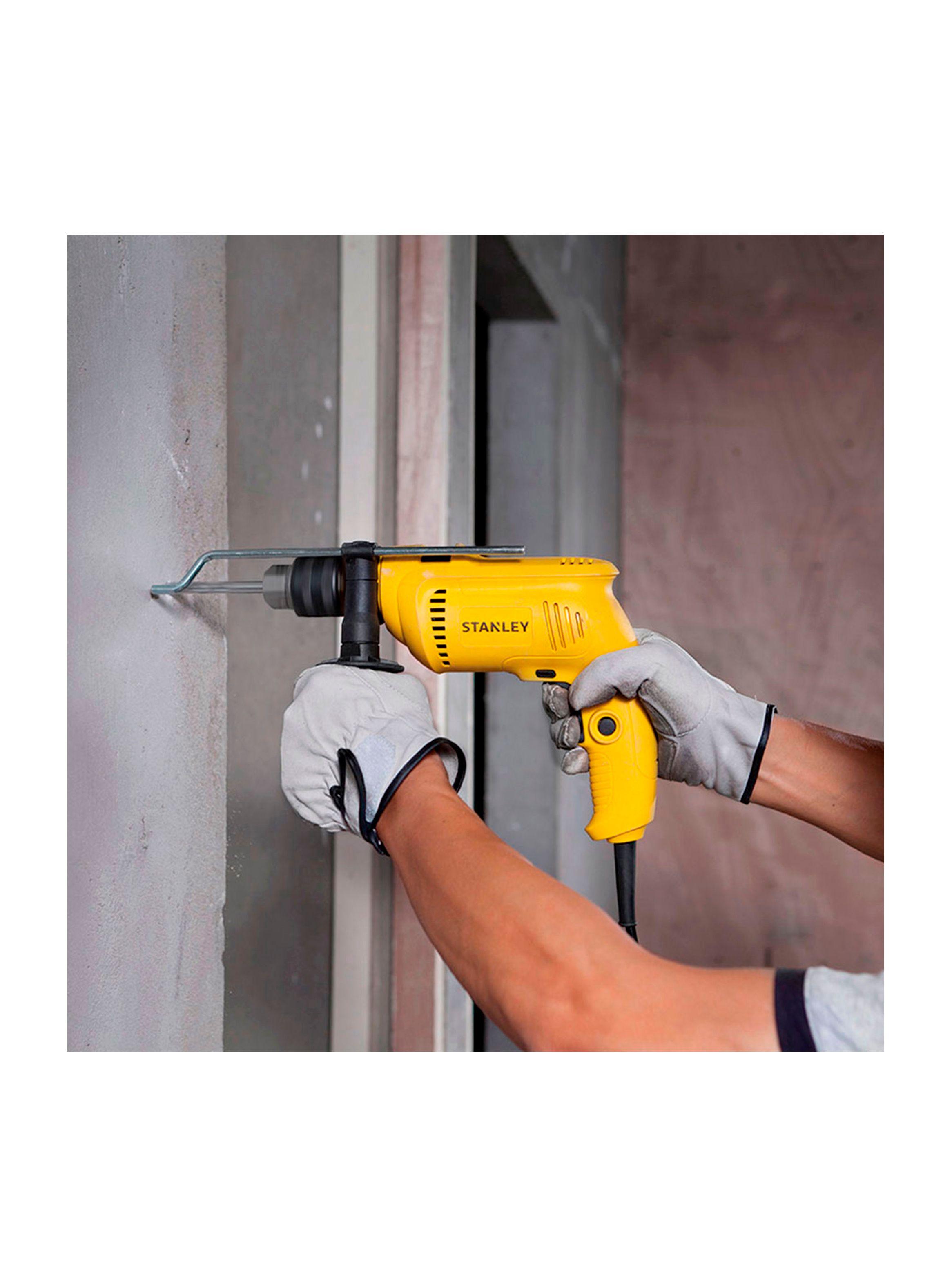 Rebajadora/Fresadora 1200W + taladro percutor 1/2" STANLEY-4