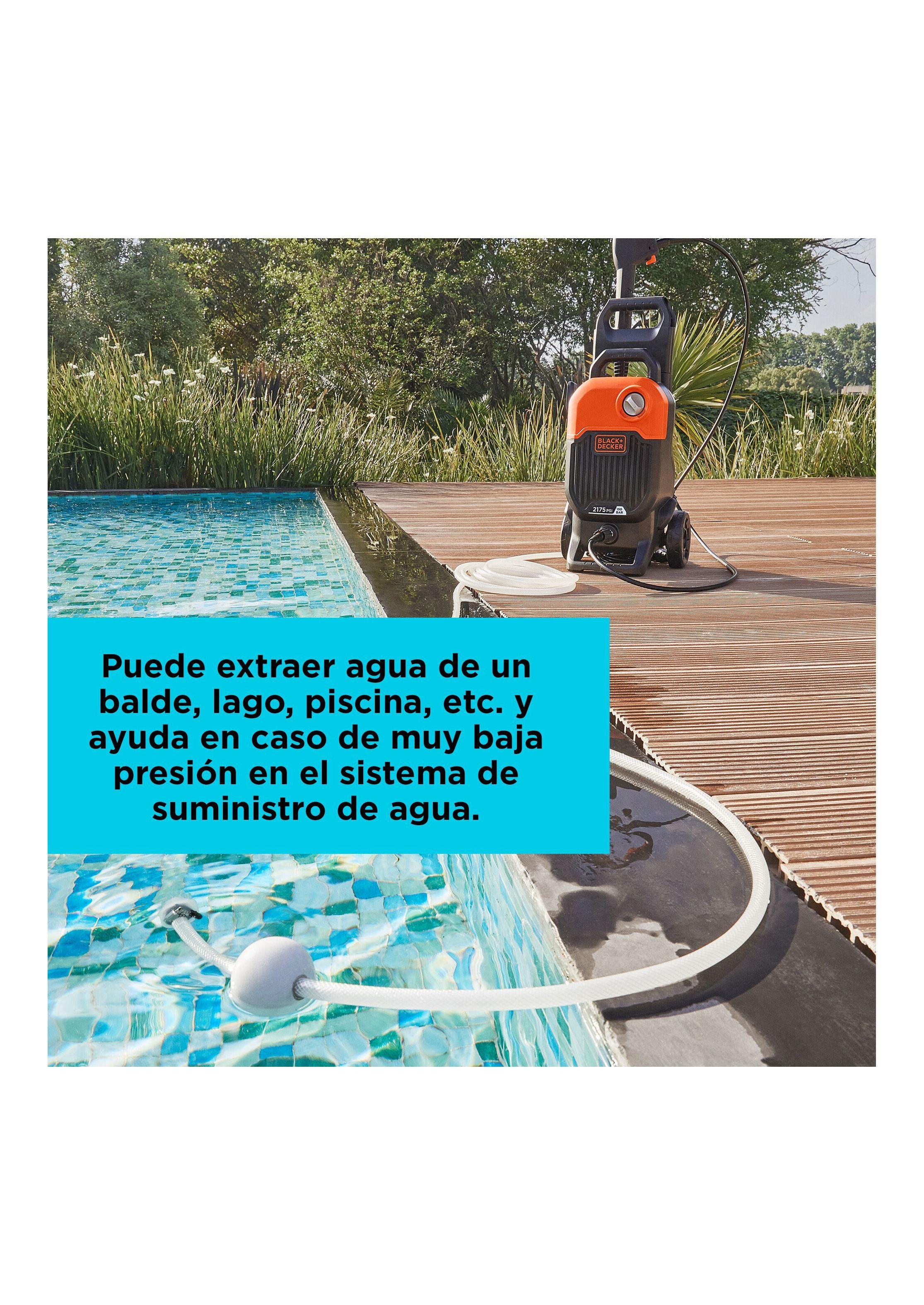 Hidrolavadora Alta Presión 2175PSI BLACK+DECKER BEPW2200-B2C-5