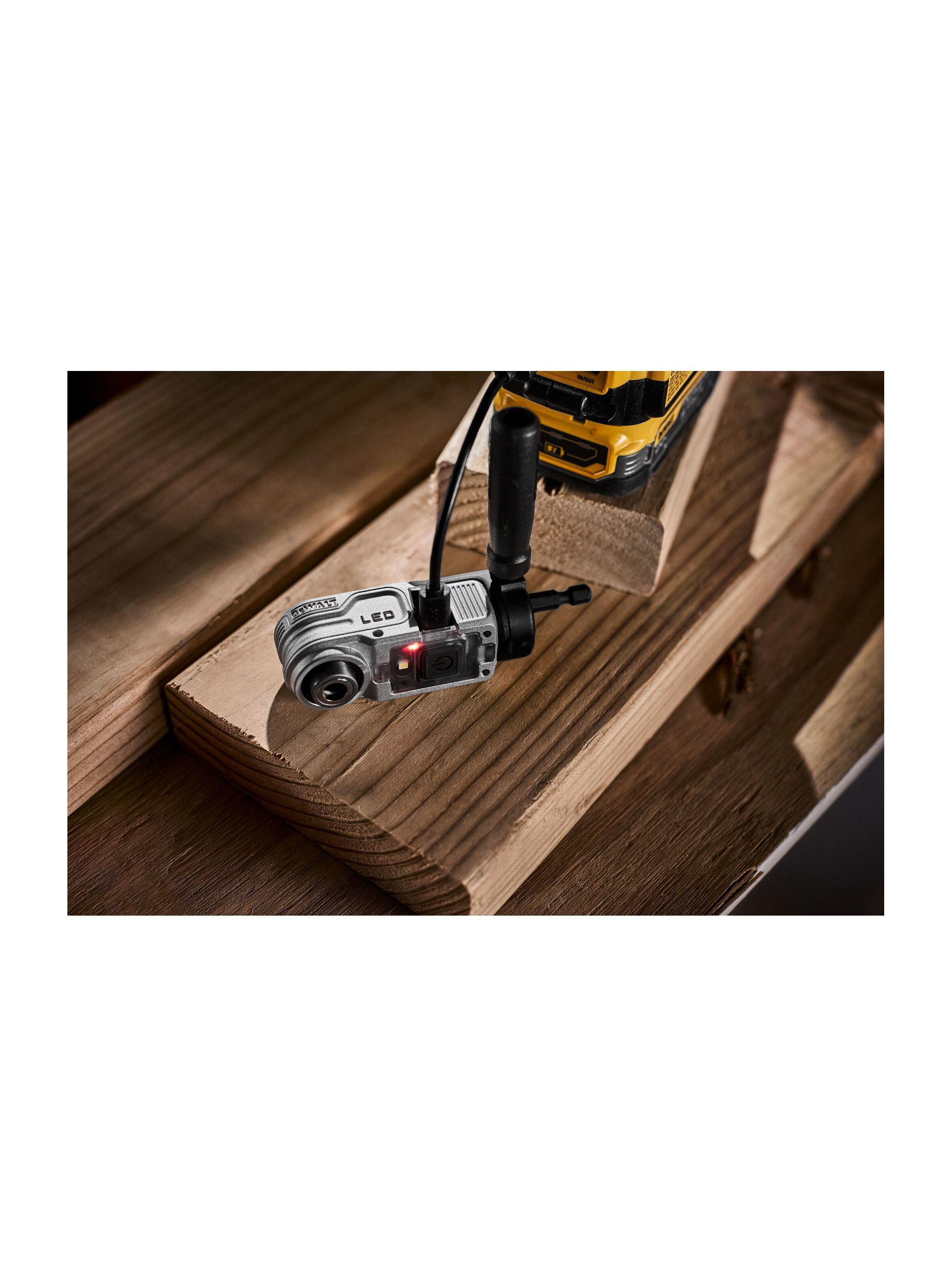 Accesorio de ángulo recto modular iluminado DEWALT DWALRAFT-6