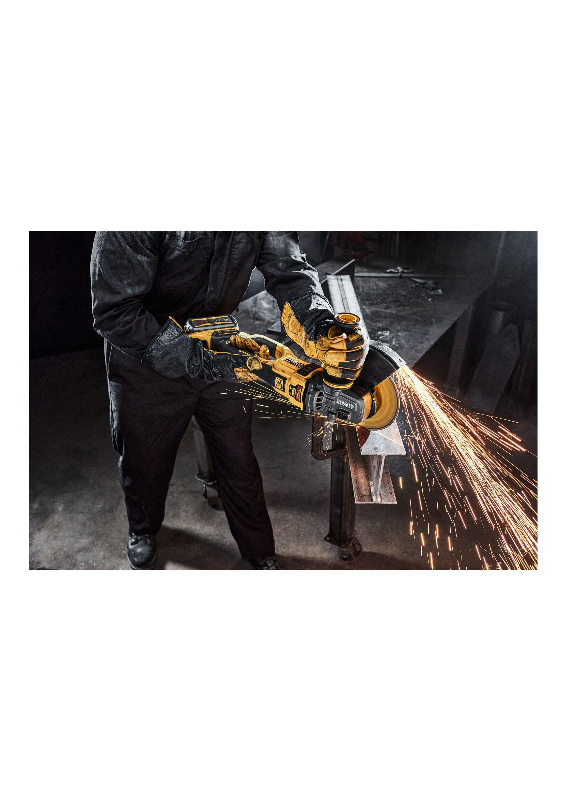 Esmeril Angular 7" a 9" 60V FLEXVOLT® DEWALT DCG460B-B2-4