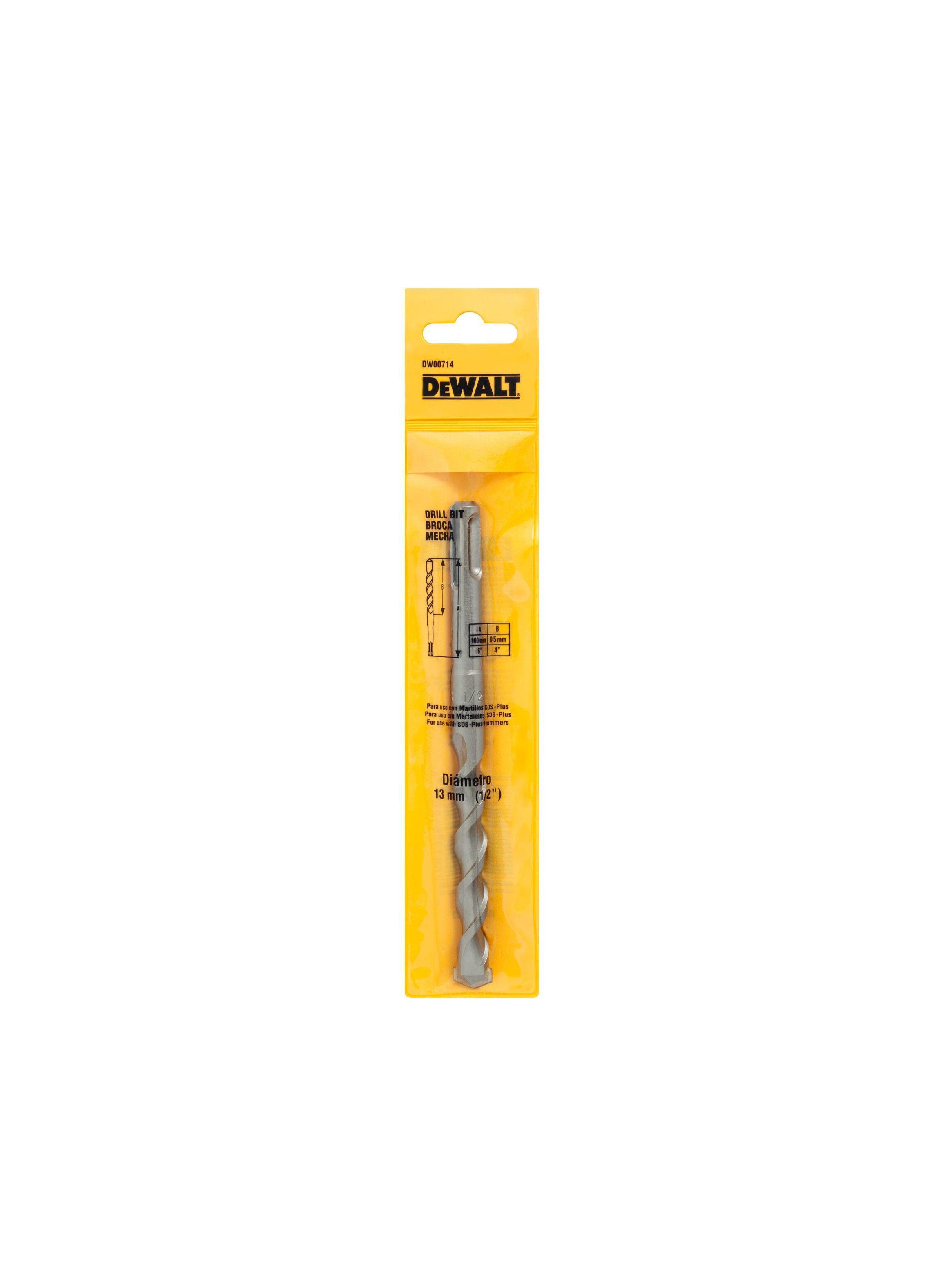 Broca SDS Plus Extreme 13x160mm DEWALT DW00714-3