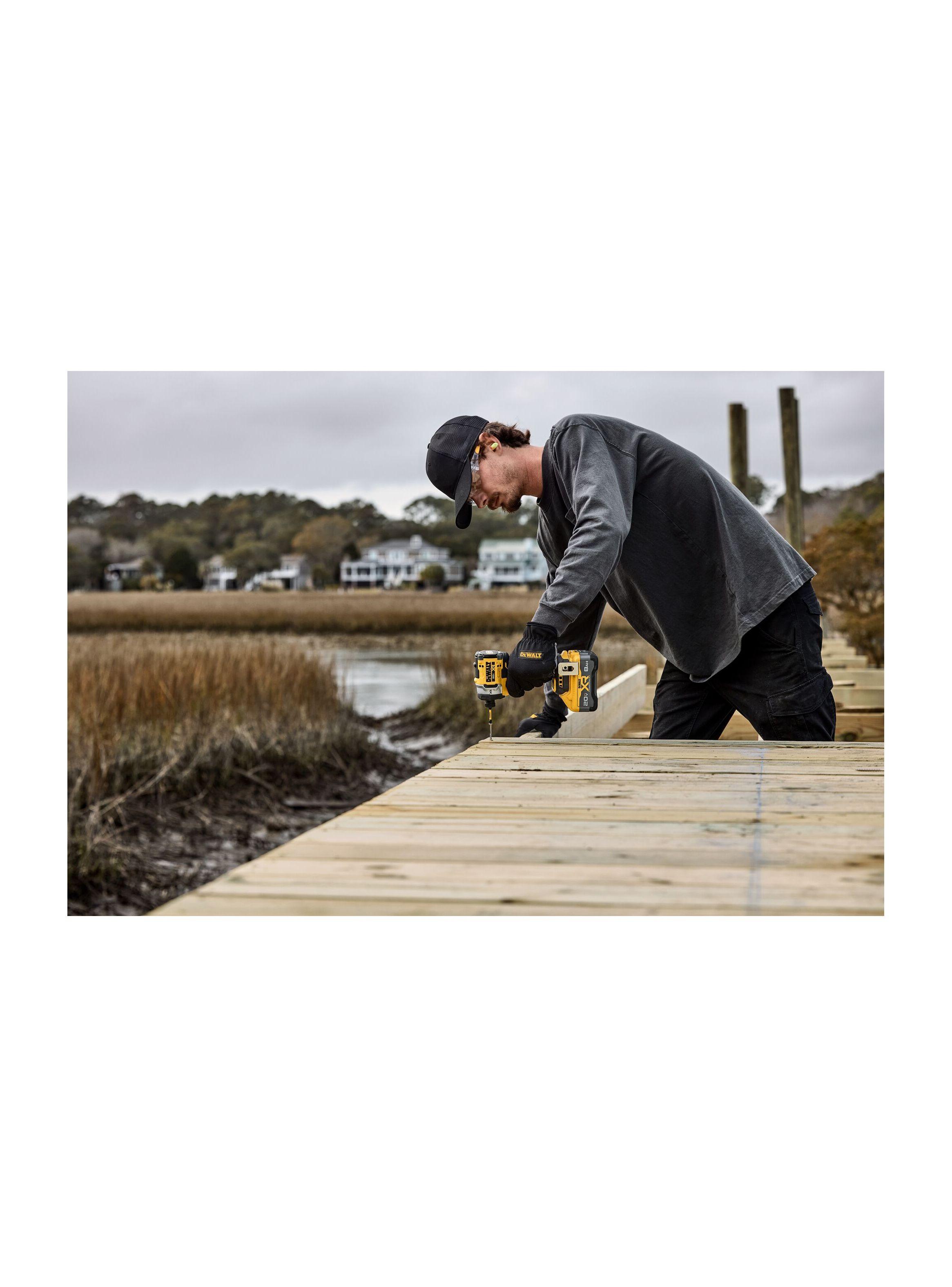 Atornillador de impacto de 1/4" 20V DEWALT DCF860B-B3-3