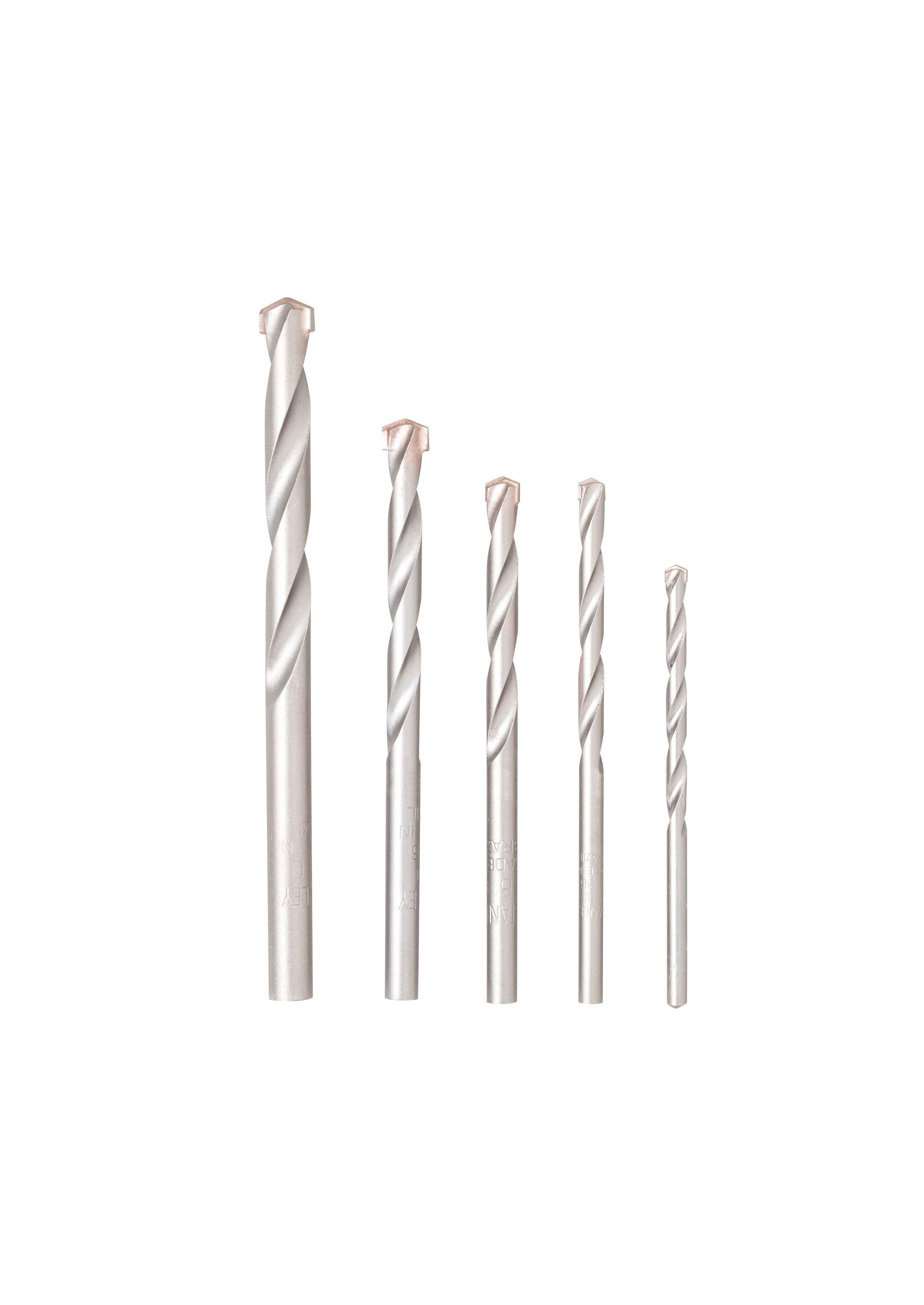Set 5 brocas p/concreto 4, 5, 6, 8 y 10mm STANLEY ST5005-0
