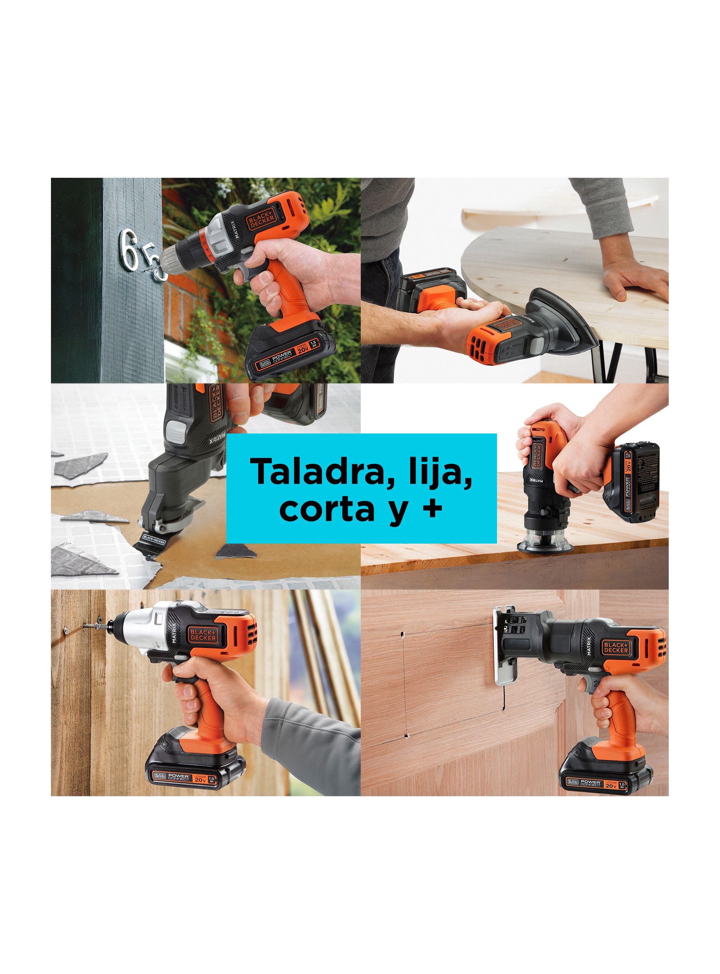 Herramienta Multipropósito 20V 6en1 Matrix™ BLACK+DECKER-4