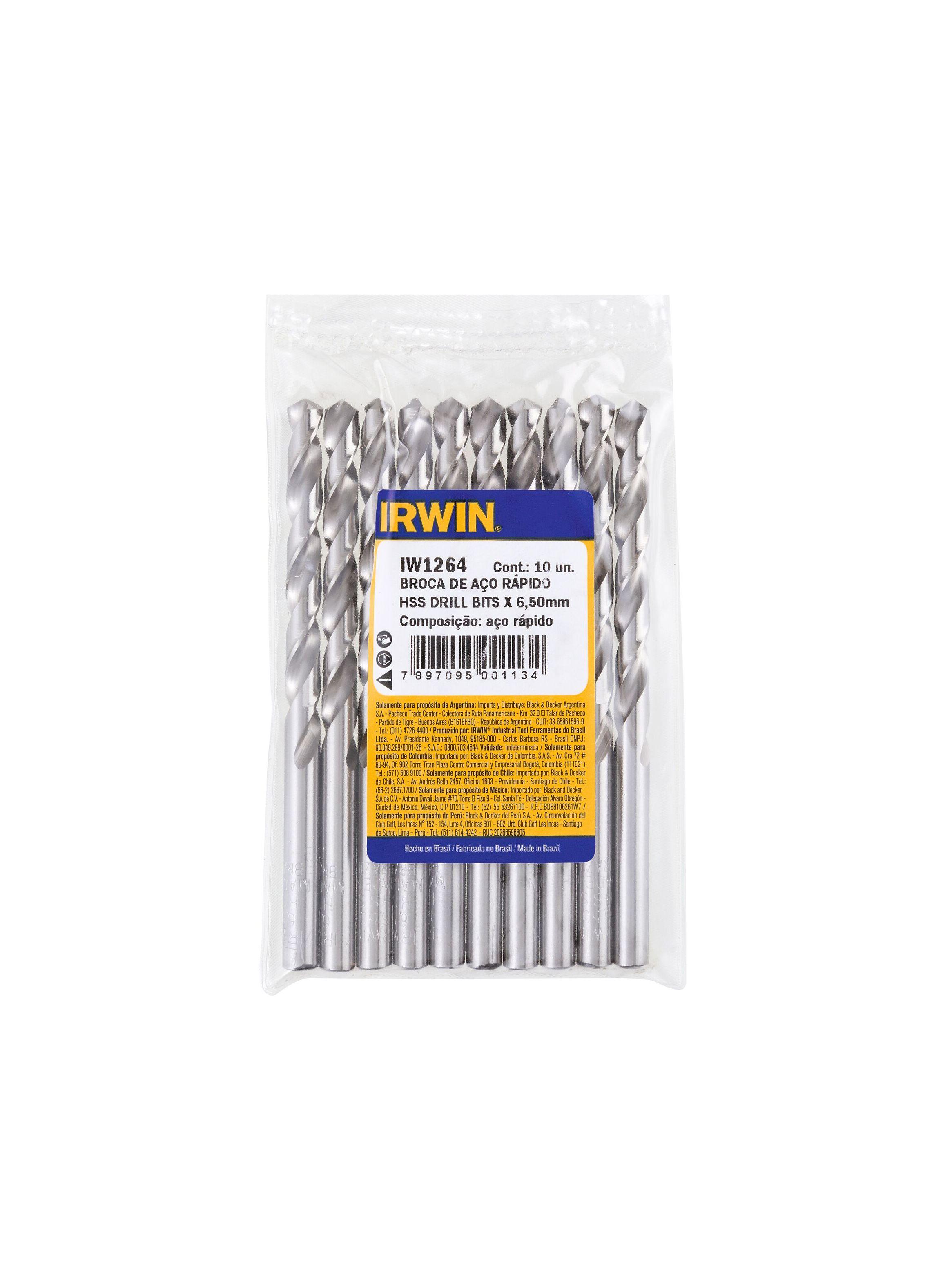Set 10 brocas para concreto 7mm IRWIN IW906-2