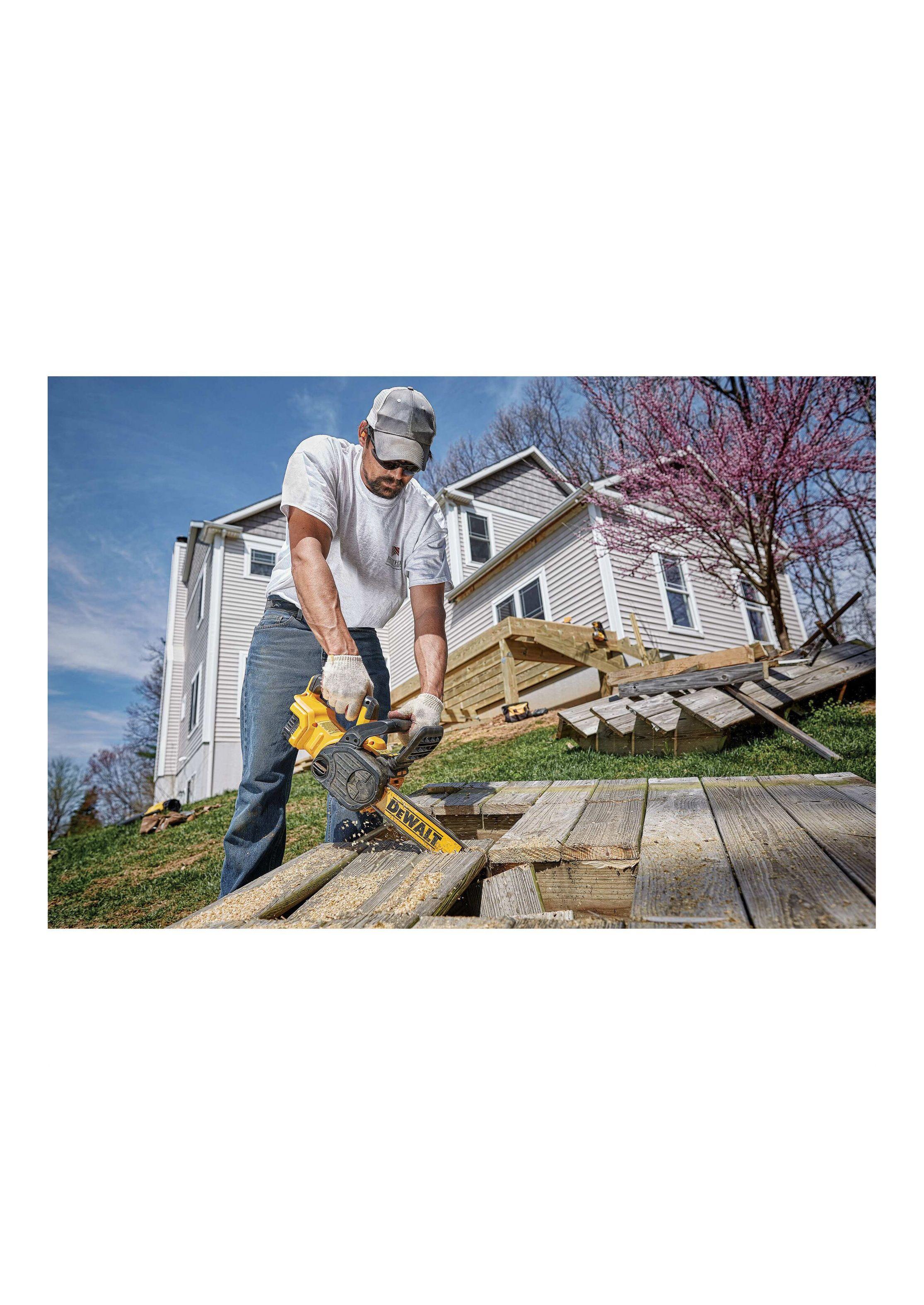 Electrosierra 20V Sin Carbones y Sin Batería  DCCS620B-3