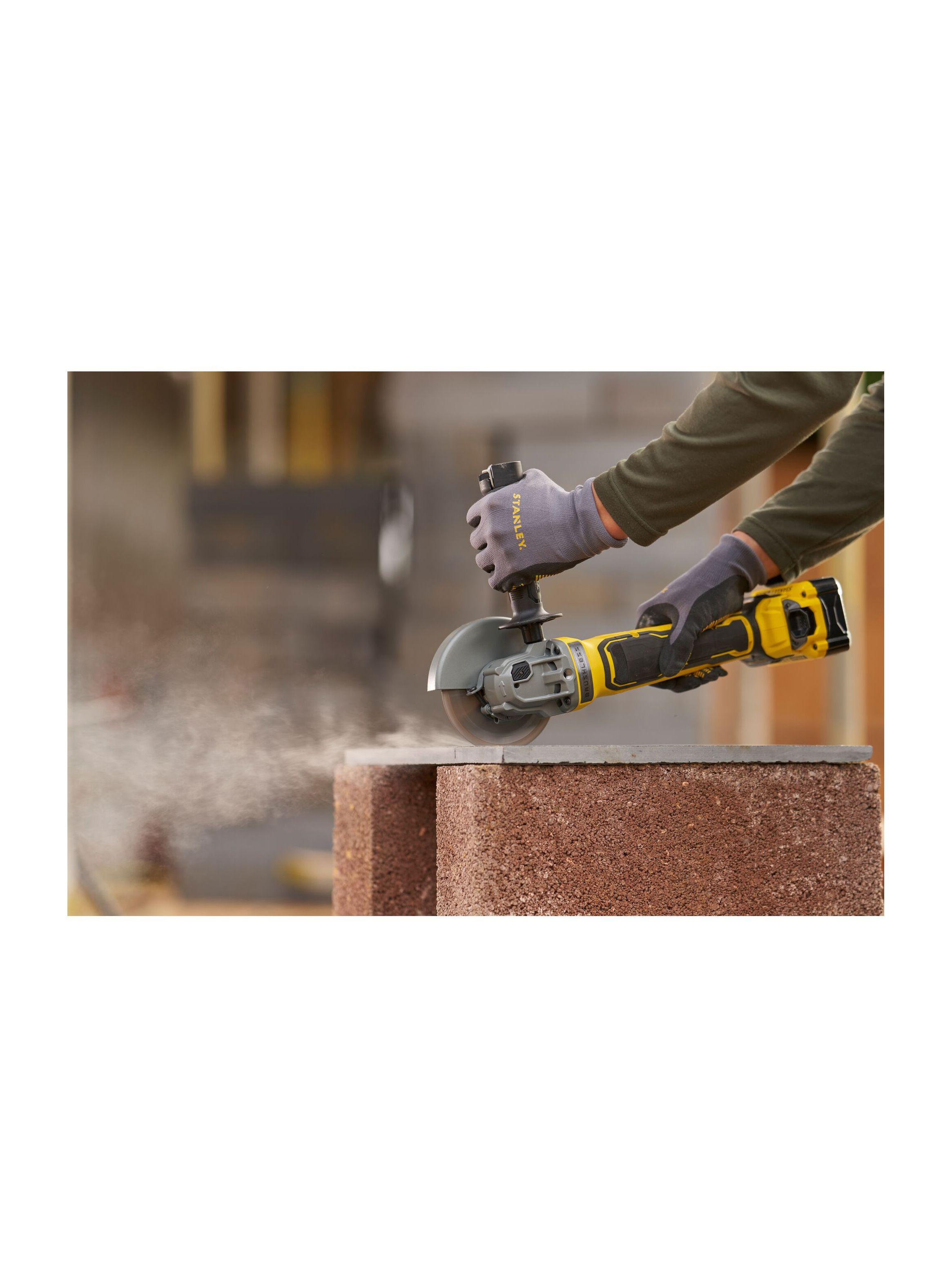Esmeril angular 4-1/2” y 5” 20V BRUSHLESS STANLEY SBG710B-B2-4
