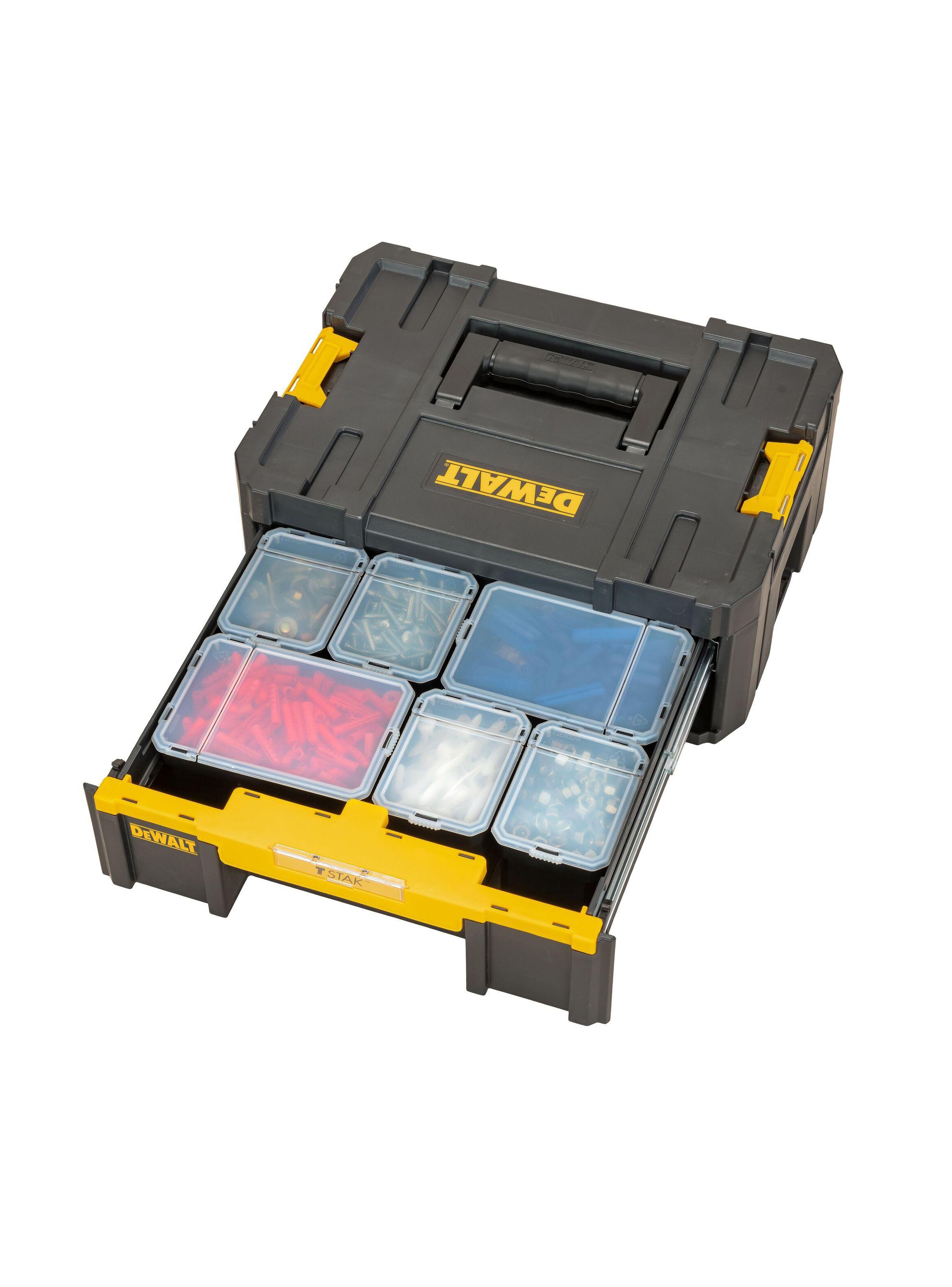 Caja Con Organizador Profundo 7.5kg TSTAK DEWALT DWST1-70705-5
