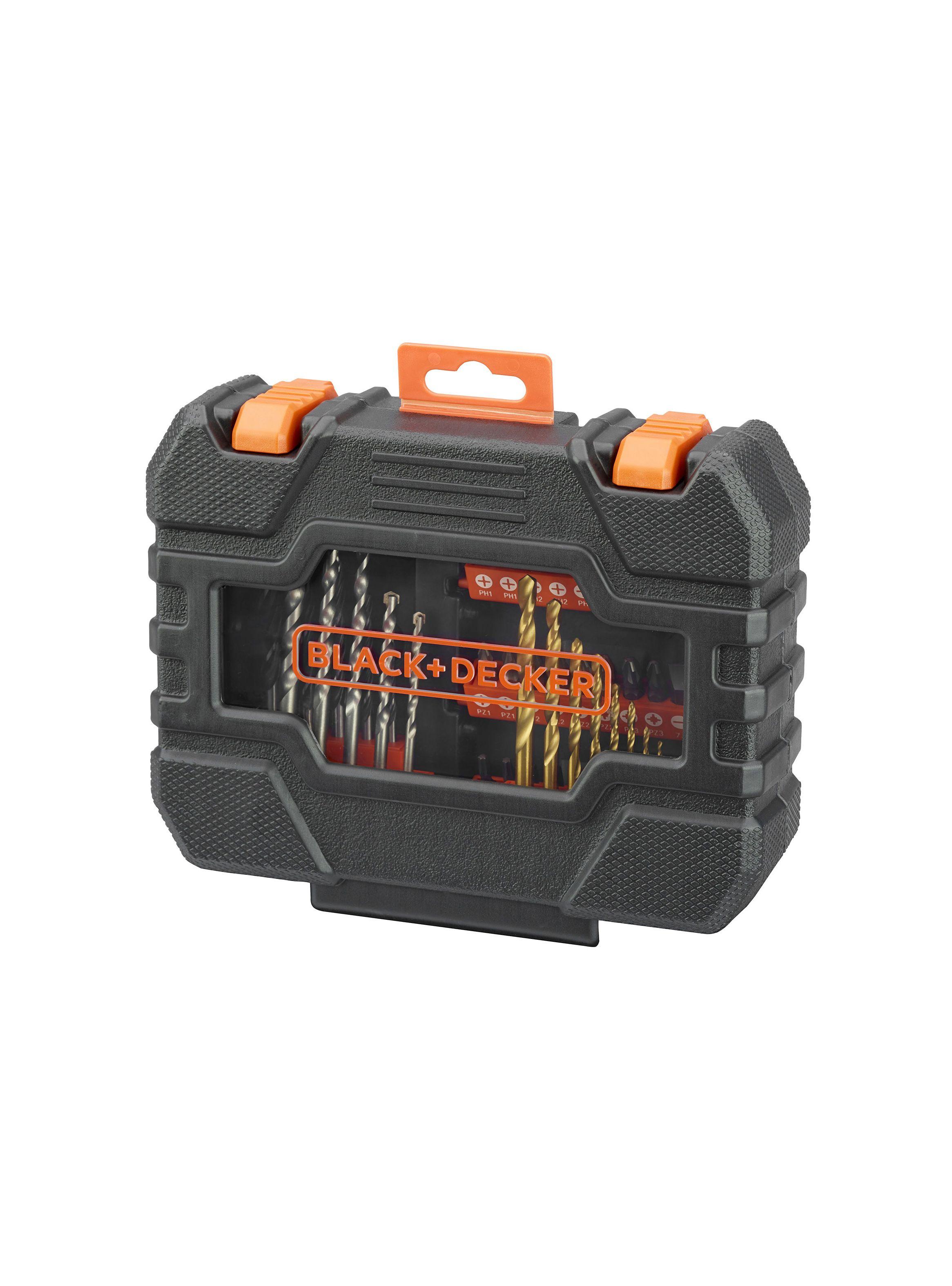 Set Atornillar y Taladrar 50 Piezas BLACK+DECKER A7232-XJ-2