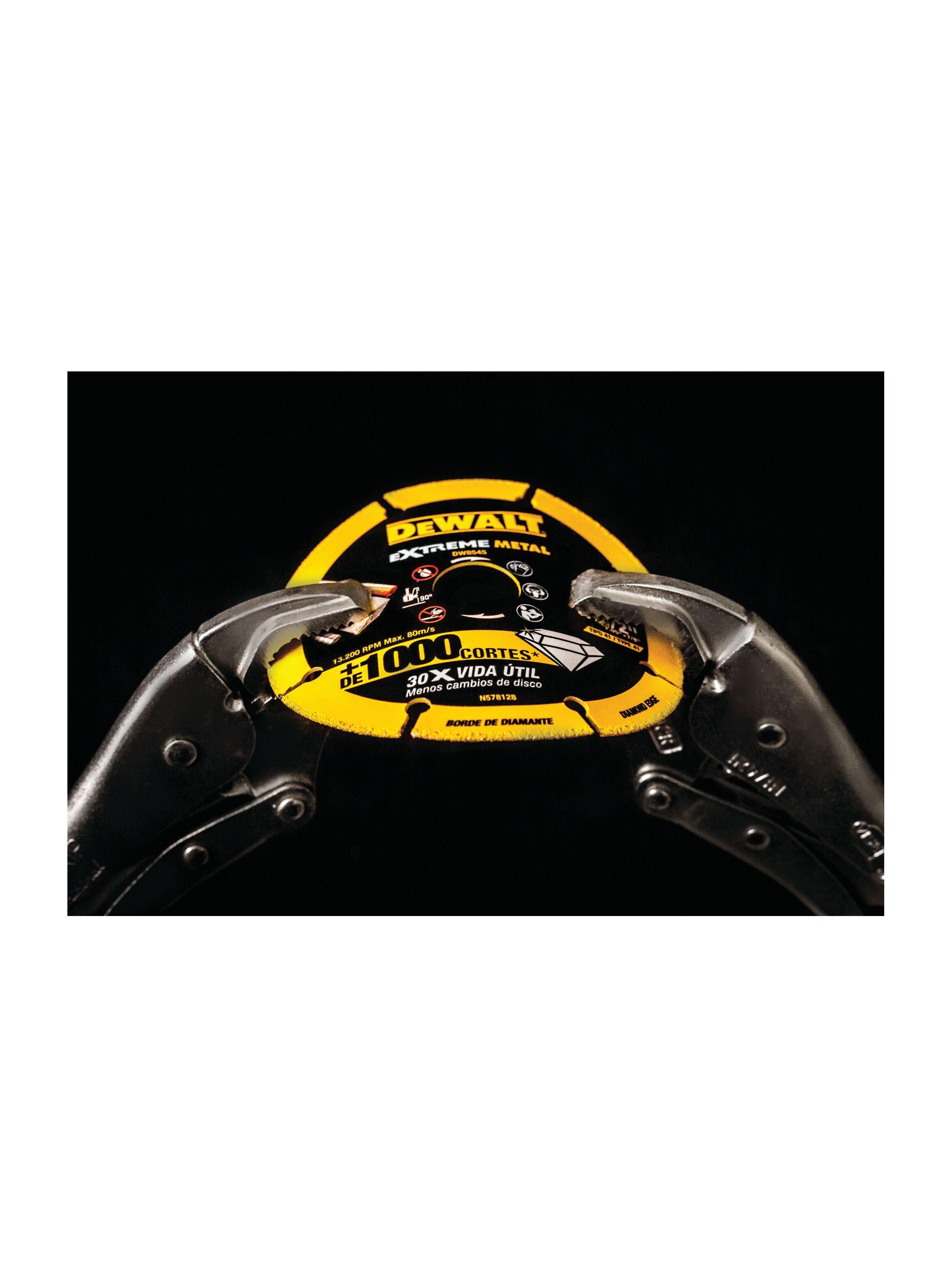 Set 5 discos de corte diamantado 4-1/2" DEWALT DW8545-2