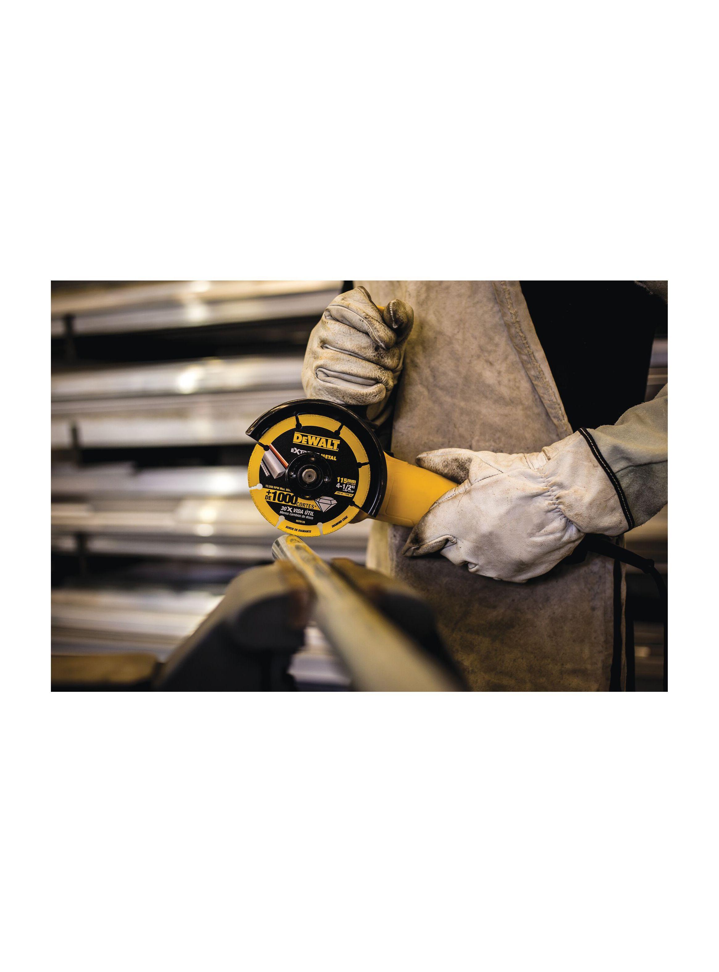 Set 5 discos de corte diamantado 4-1/2" DEWALT DW8545-3