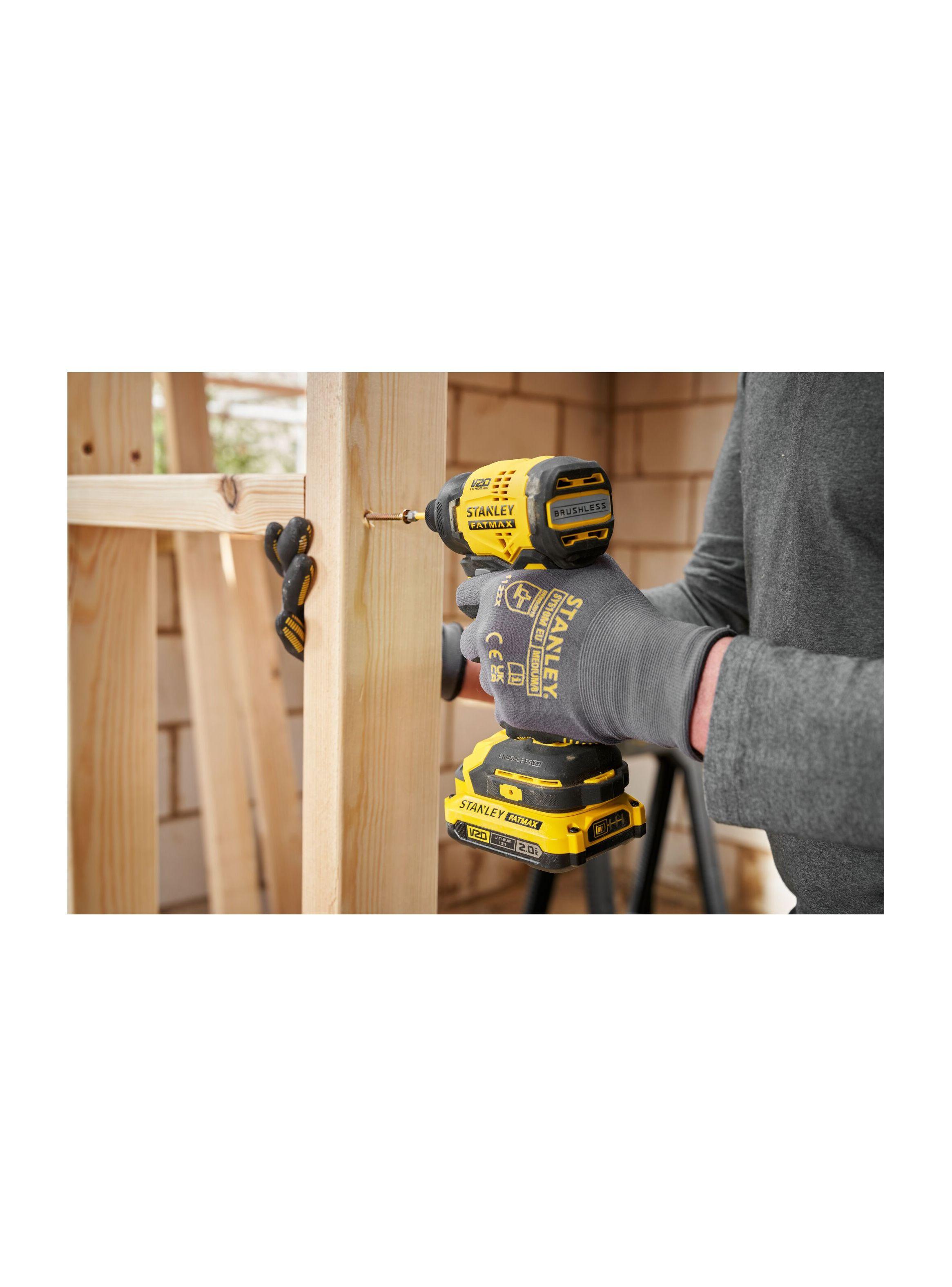 Kit Atornillador de impacto 20V FATMAX STANLEY SBI811D2T-B2-4