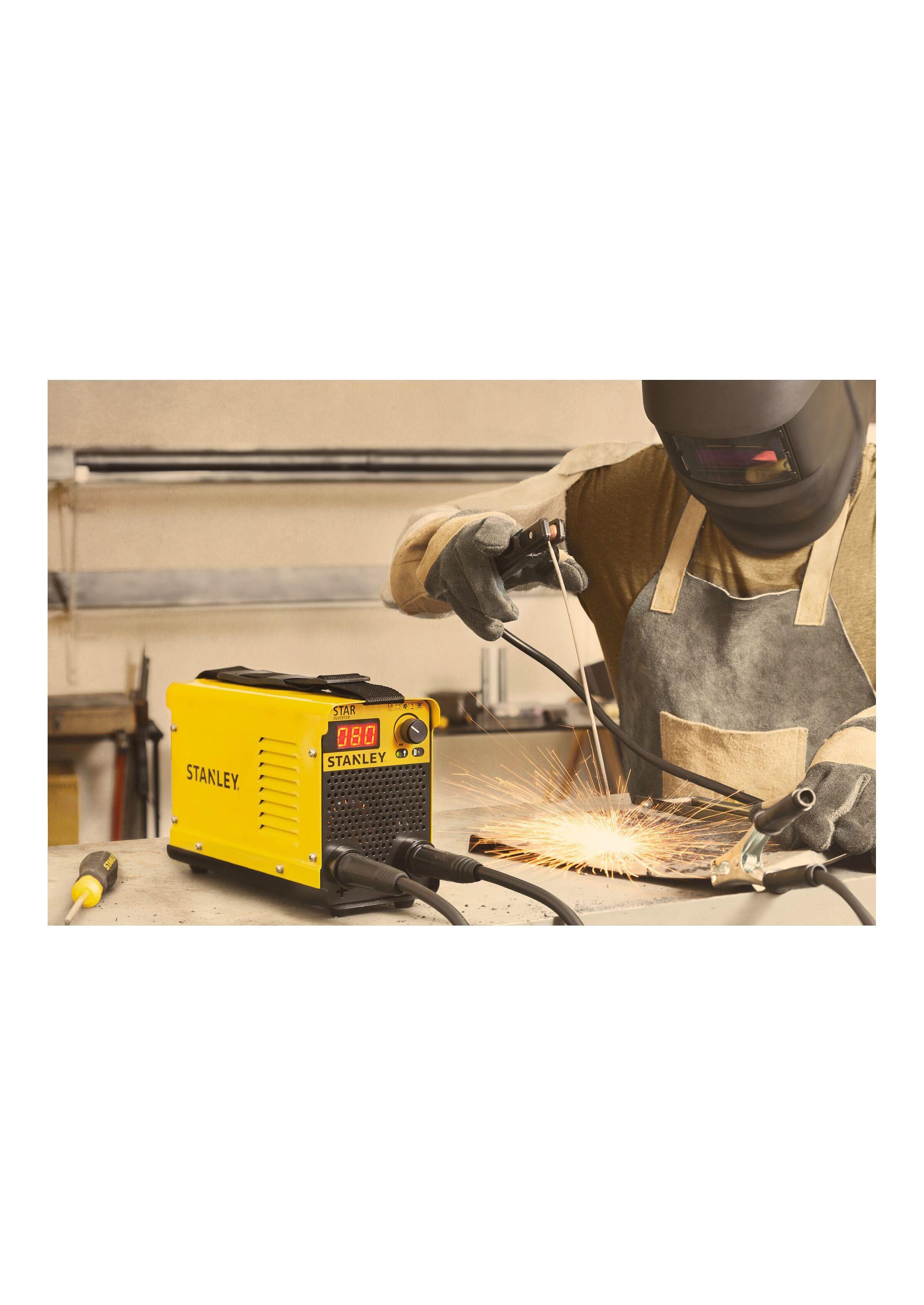 Soldadora Inverter 160A +Taladro Percutor 1/2" 800W STANLEY-3