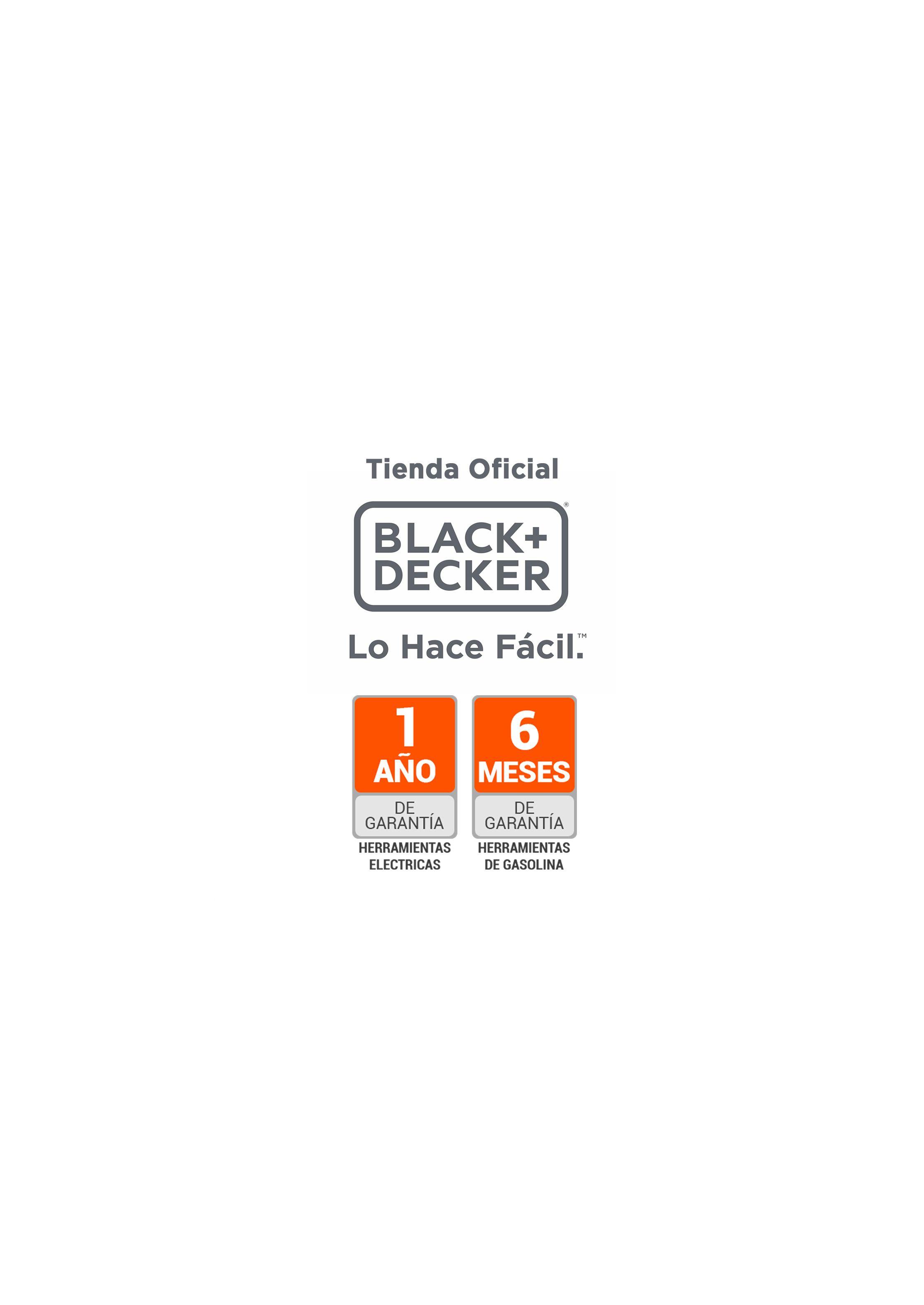 Cortadora de pasto 30cm 1000W BLACK+DECKER GR3000-B2C-3