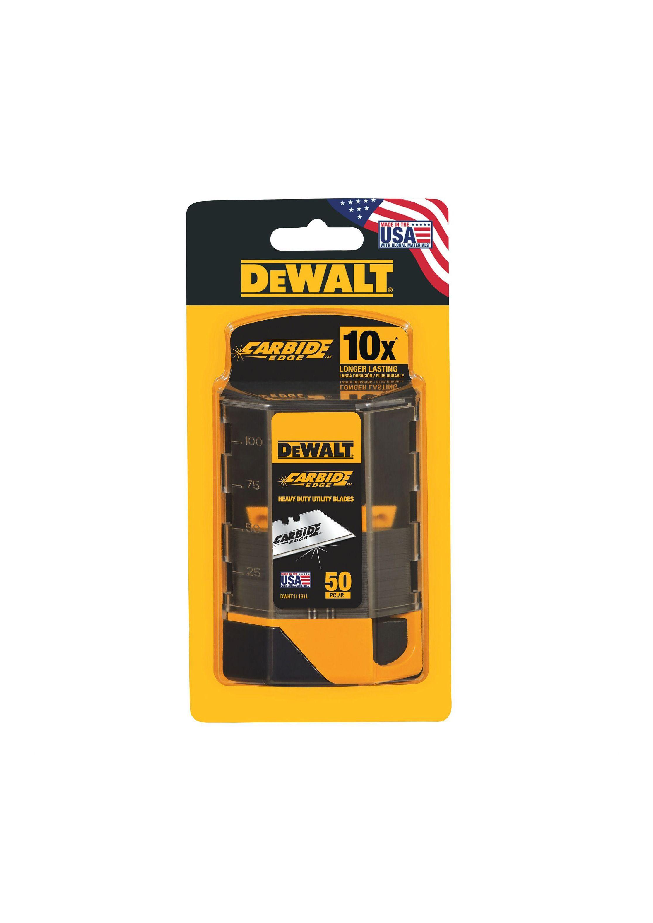 Set 50 hojas de carburo para cuchilla DEWALT DWHT11131L-1