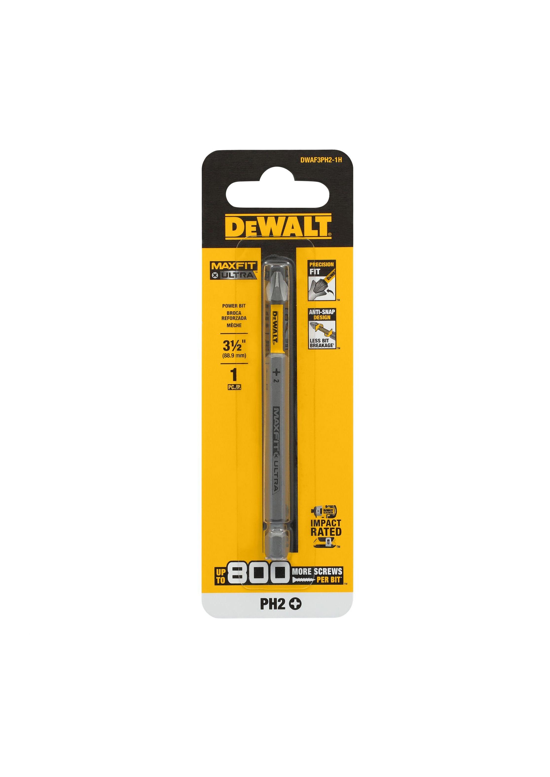 Punta phillips 3 1/2" Nº 2 MAXFIT DEWALT DWAF3PH2-1H-3