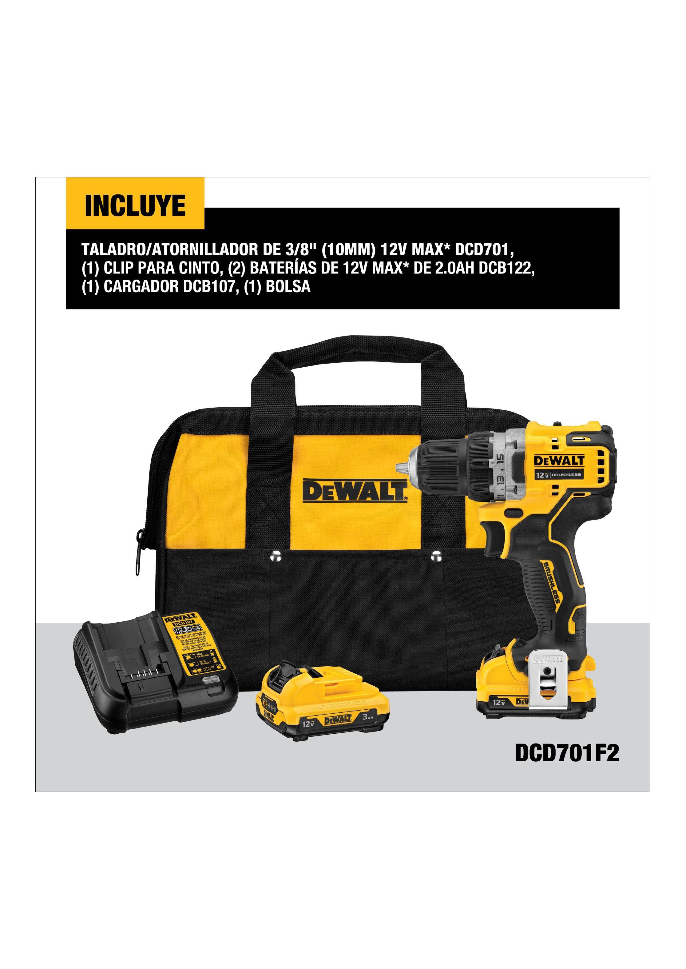 Taladro/atornillador 10mm XTREME™ 12V + Accesorios-1