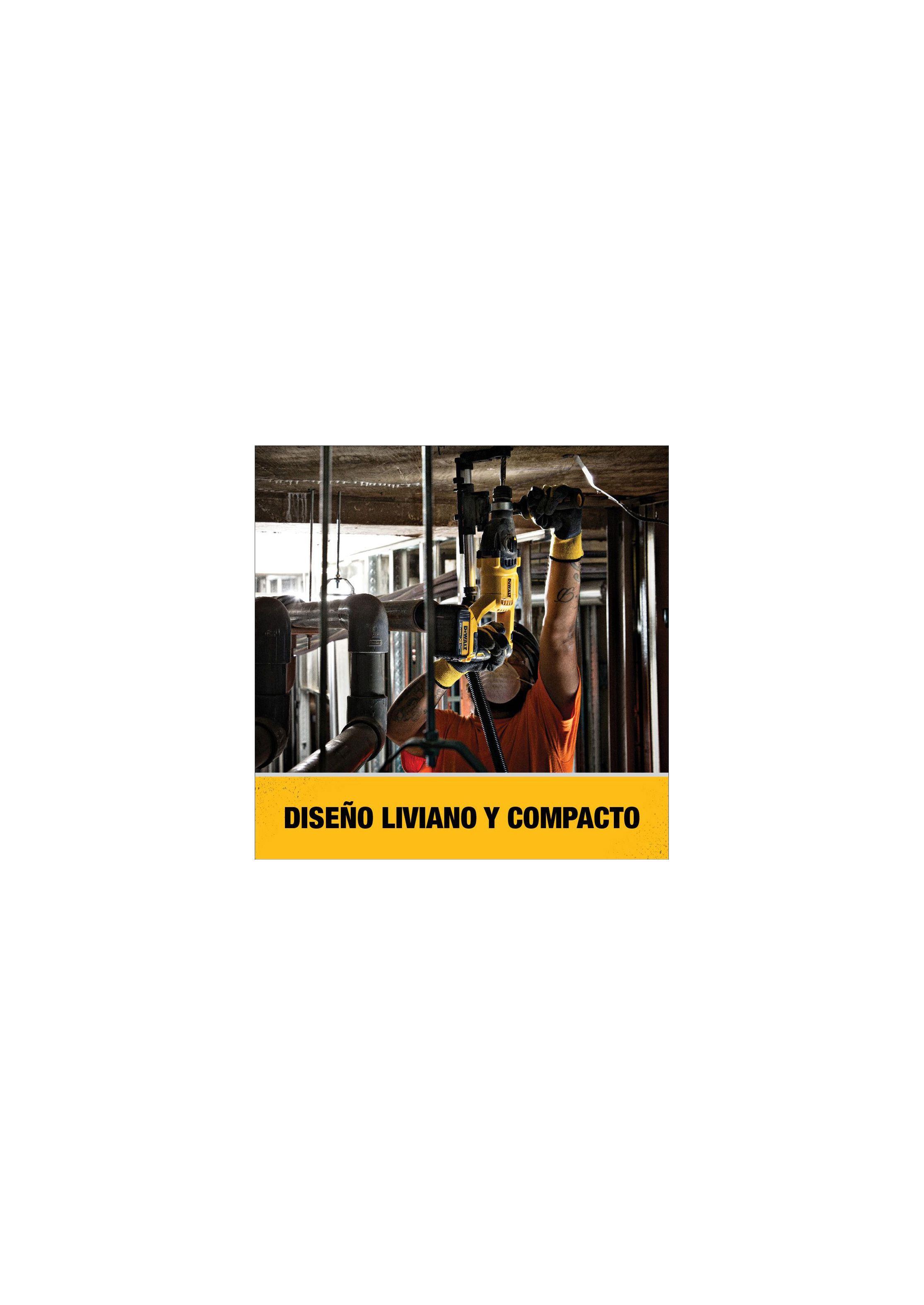 Kit Rotomartillo 20V 2,6J + accesorios DEWALT DCH133M2-B2-3
