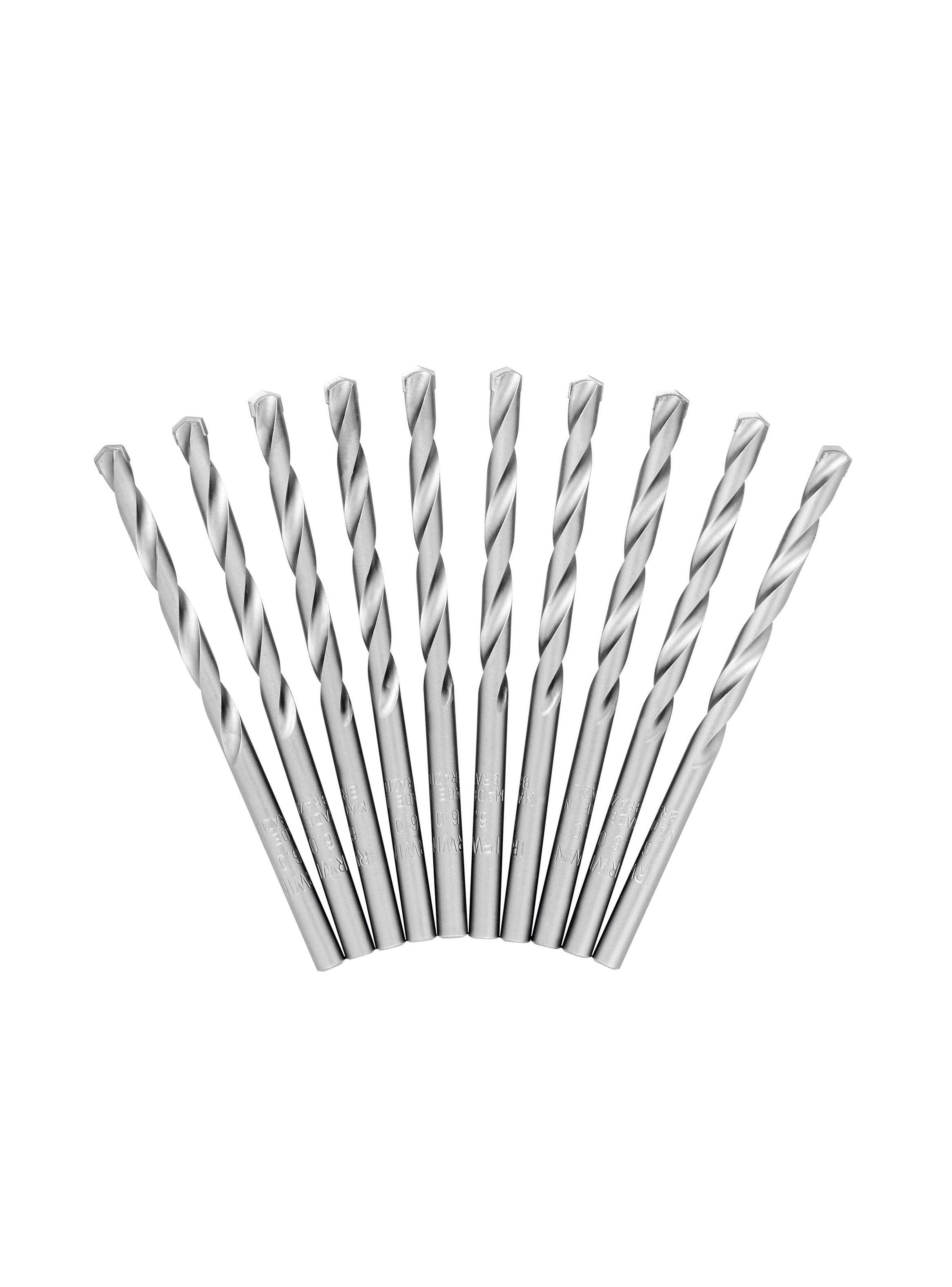 Set 10 brocas para concreto 6mm IRWIN IW904-1