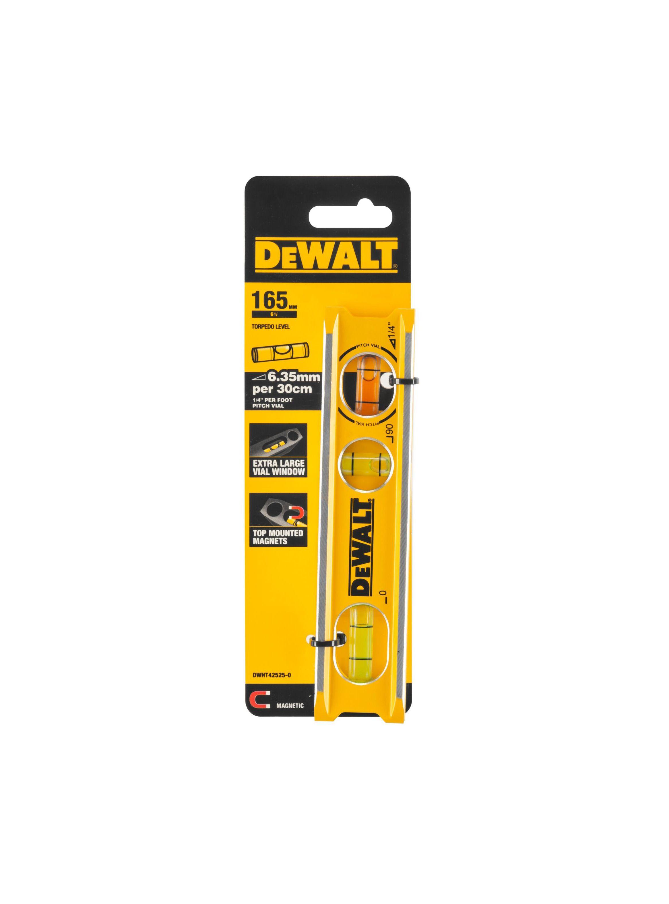 Nivel torpedo 6,5" (165mm) DEWALT DWHT42525-0-2