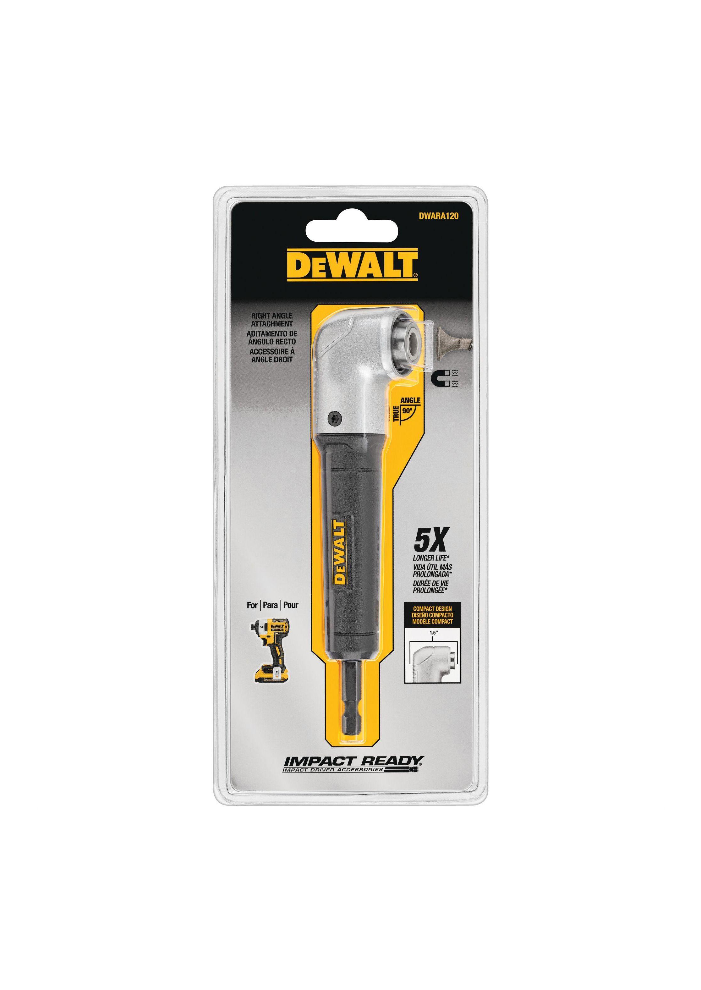 Adaptador Atornillar 90° Magnético IMPACT READY DEWALT DWARA120-1