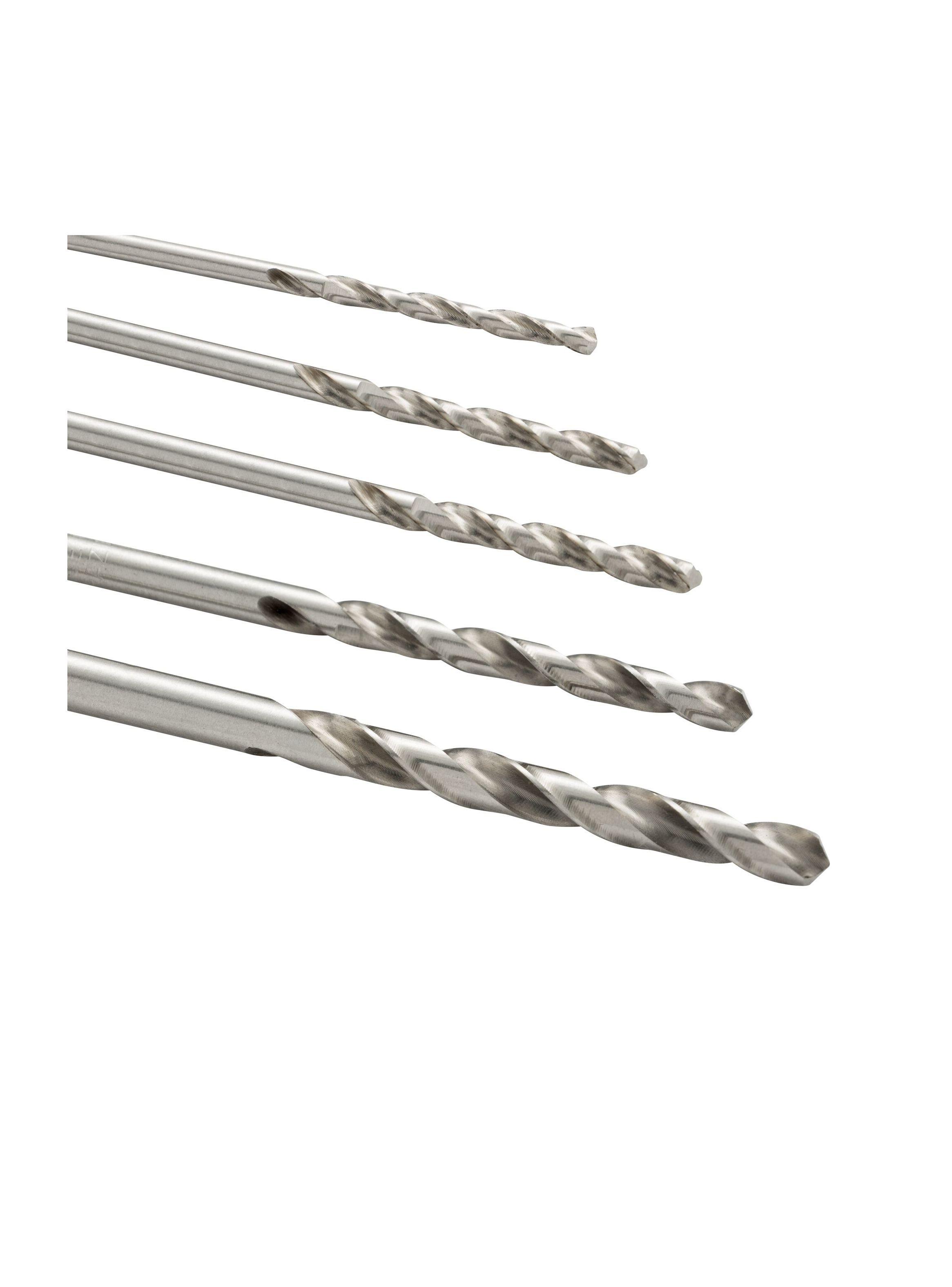 Set 5 brocas de acero p/metal 2.5 a 5mm STANLEY STA59001-2