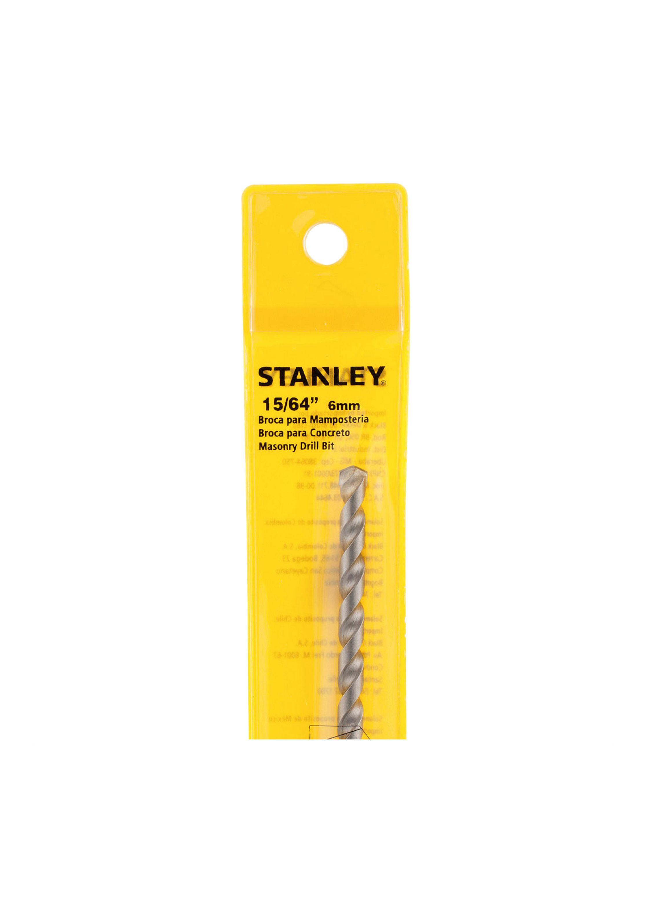 Broca para Concreto diámetro 6mm Stanley STA54060C-1