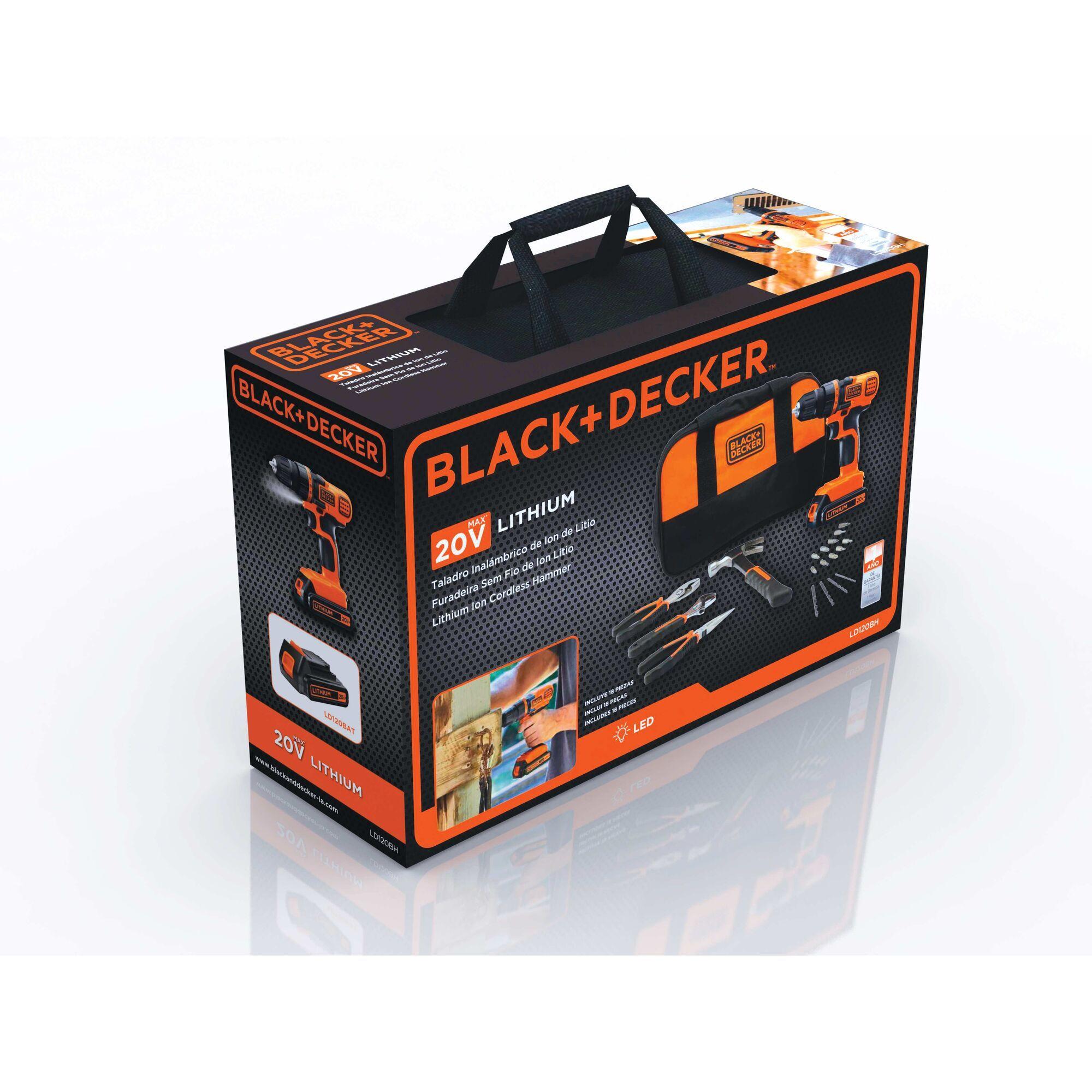 Kit Taladro Atornillador 10mm 20V + Accesorios-7