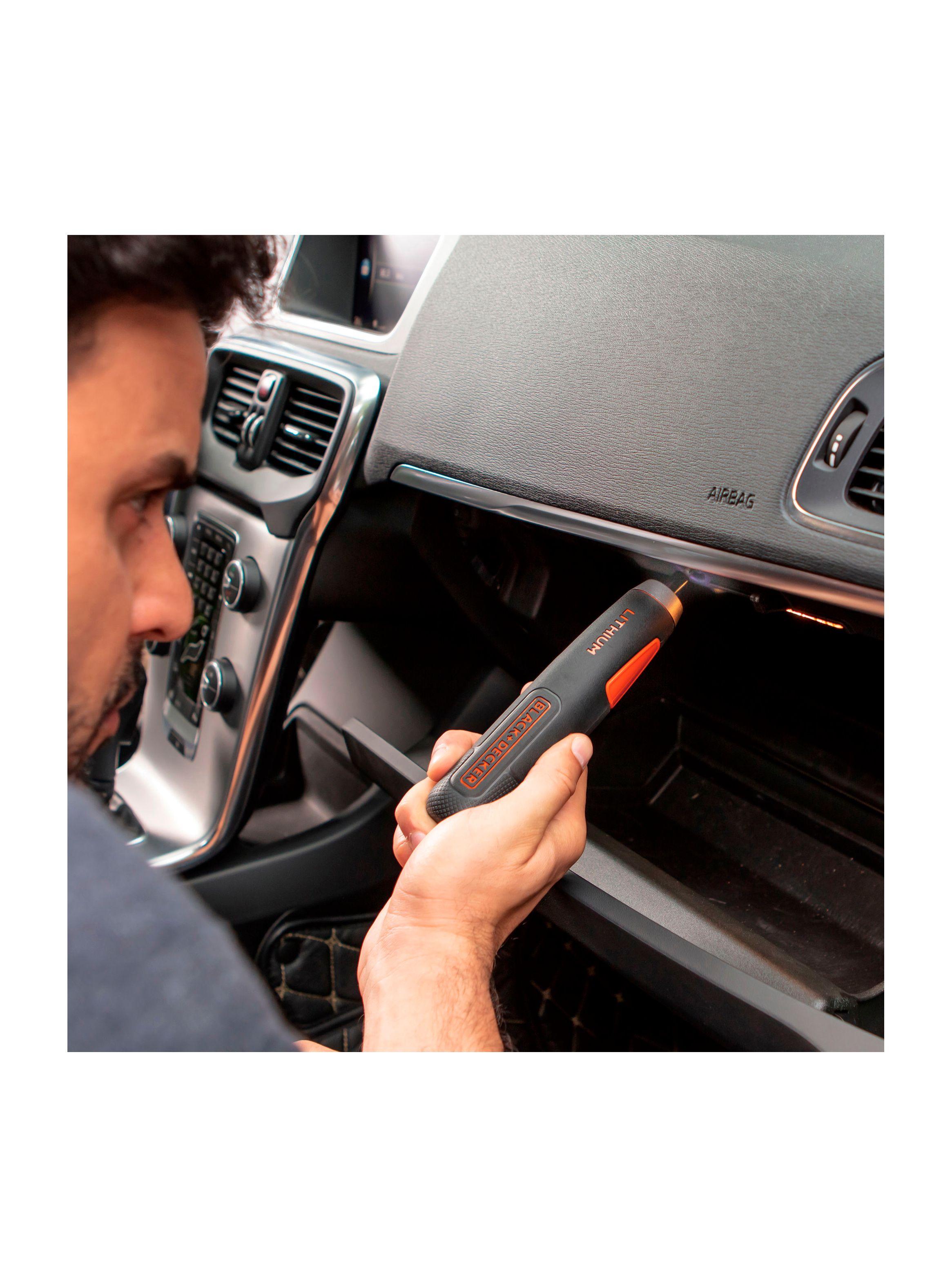 Atornillador Inalambrico + 27 acc. BLACK+DECKER BD40K27-B2-3