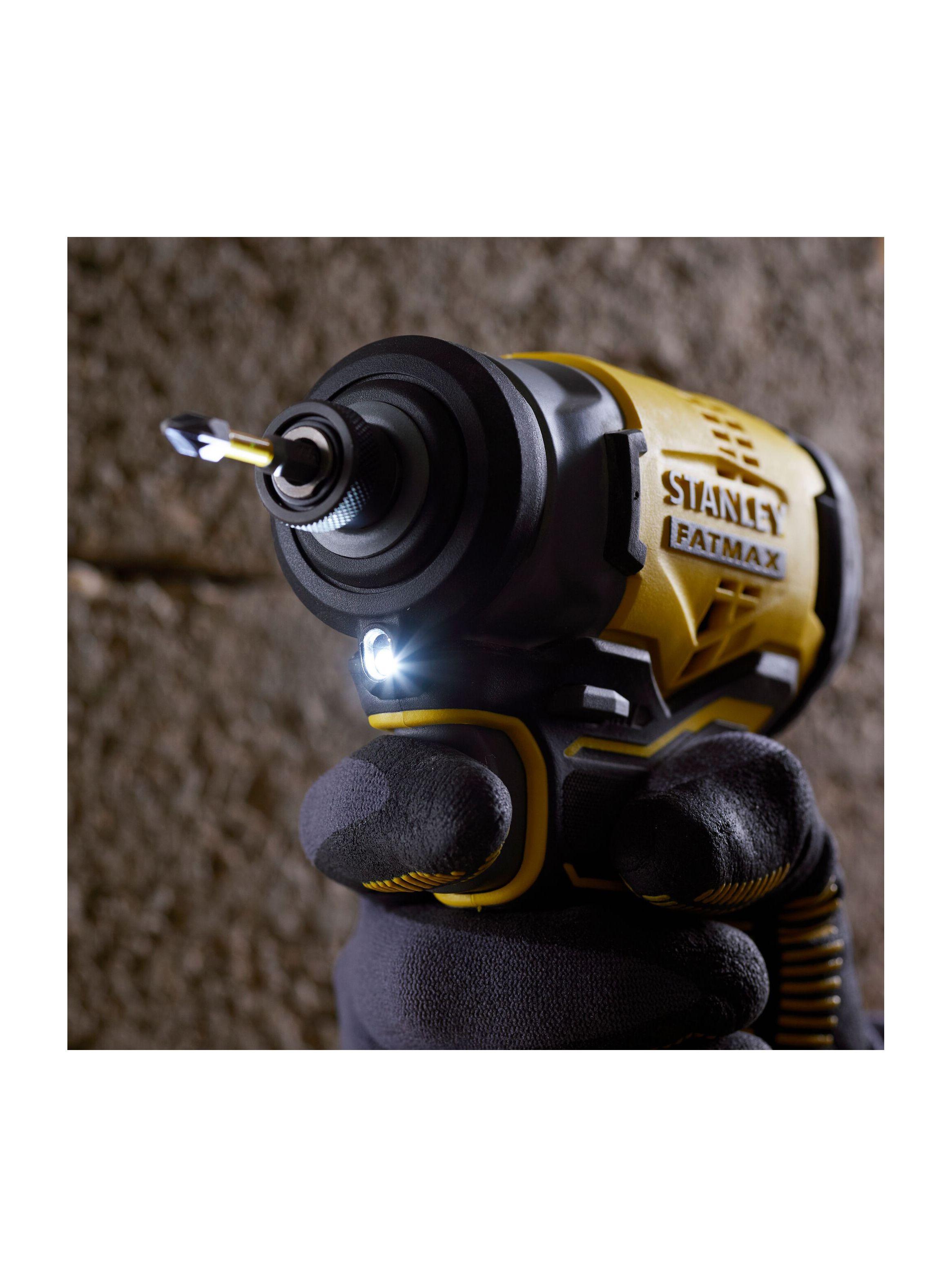 Kit taladro percutor 13mm+atornillador 20V+2 bateríasSTANLEY-3