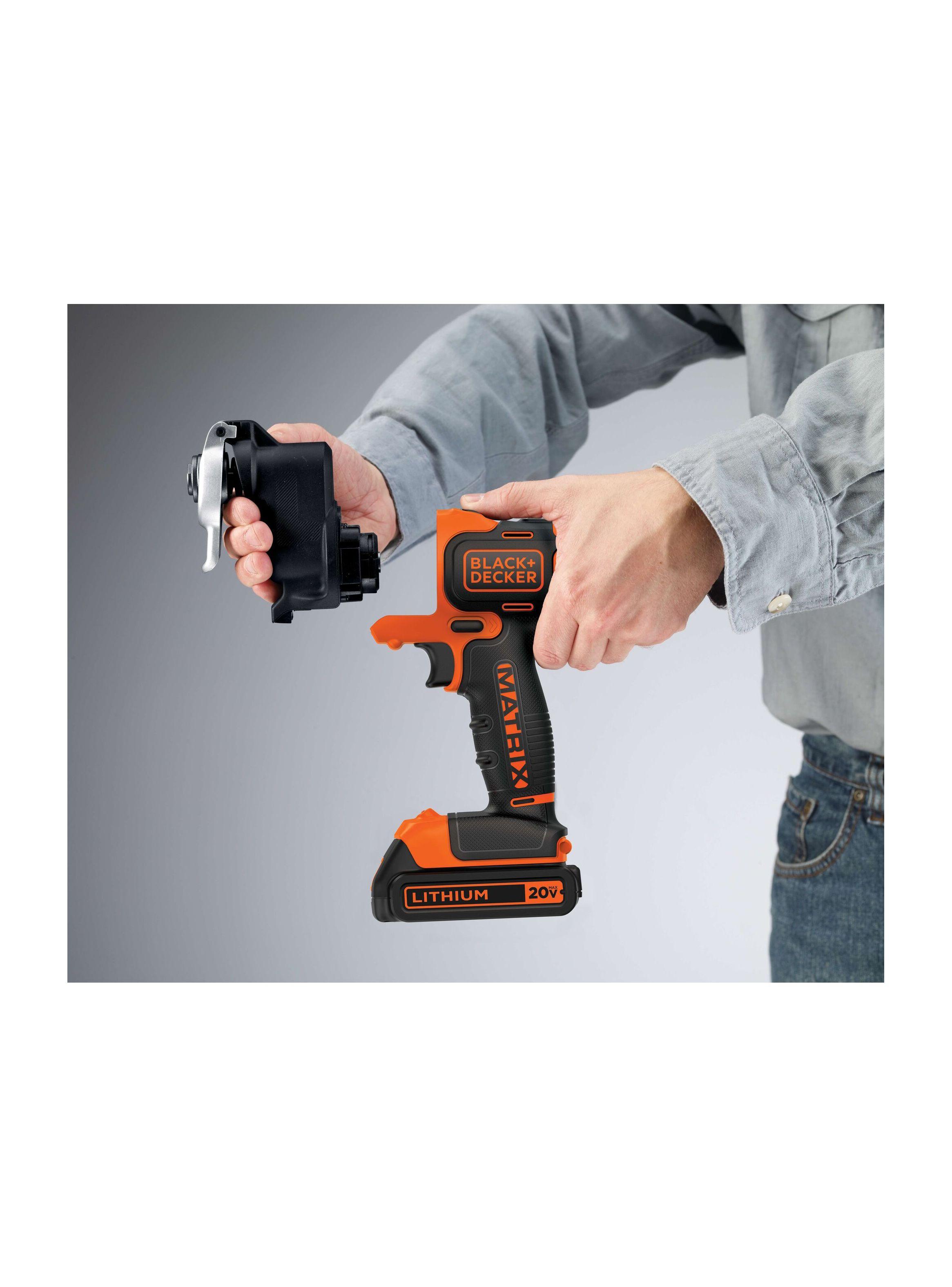 Cabezal Multiherramienta Oscilante BLACK+DECKER BDCMTO-3
