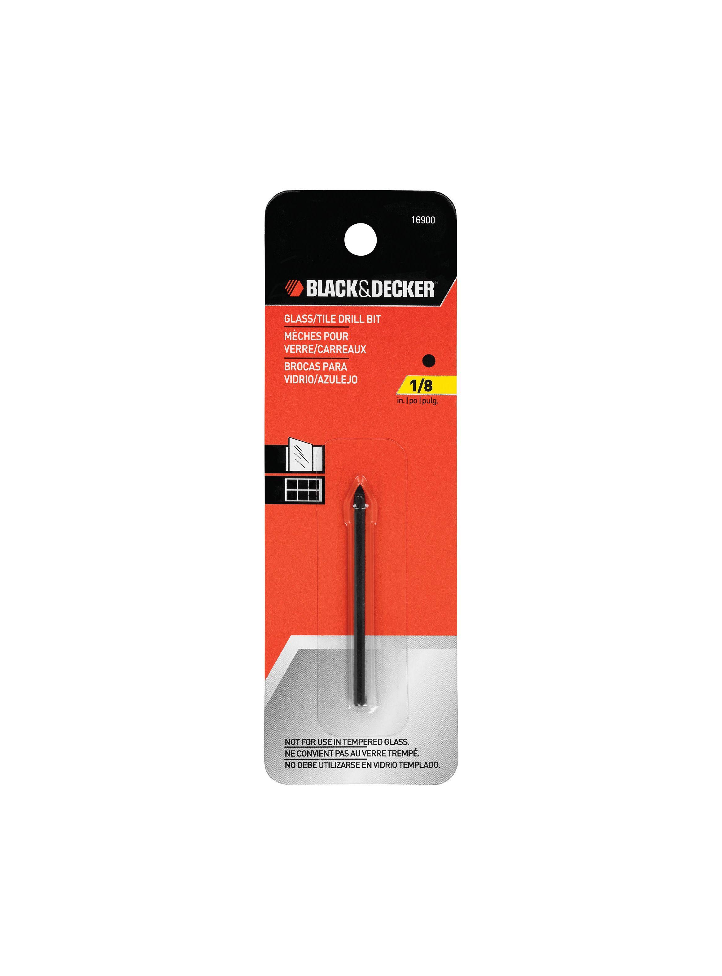Broca para Cerámica/Vidrio 3mm BLACK+DECKER 16900 S-1