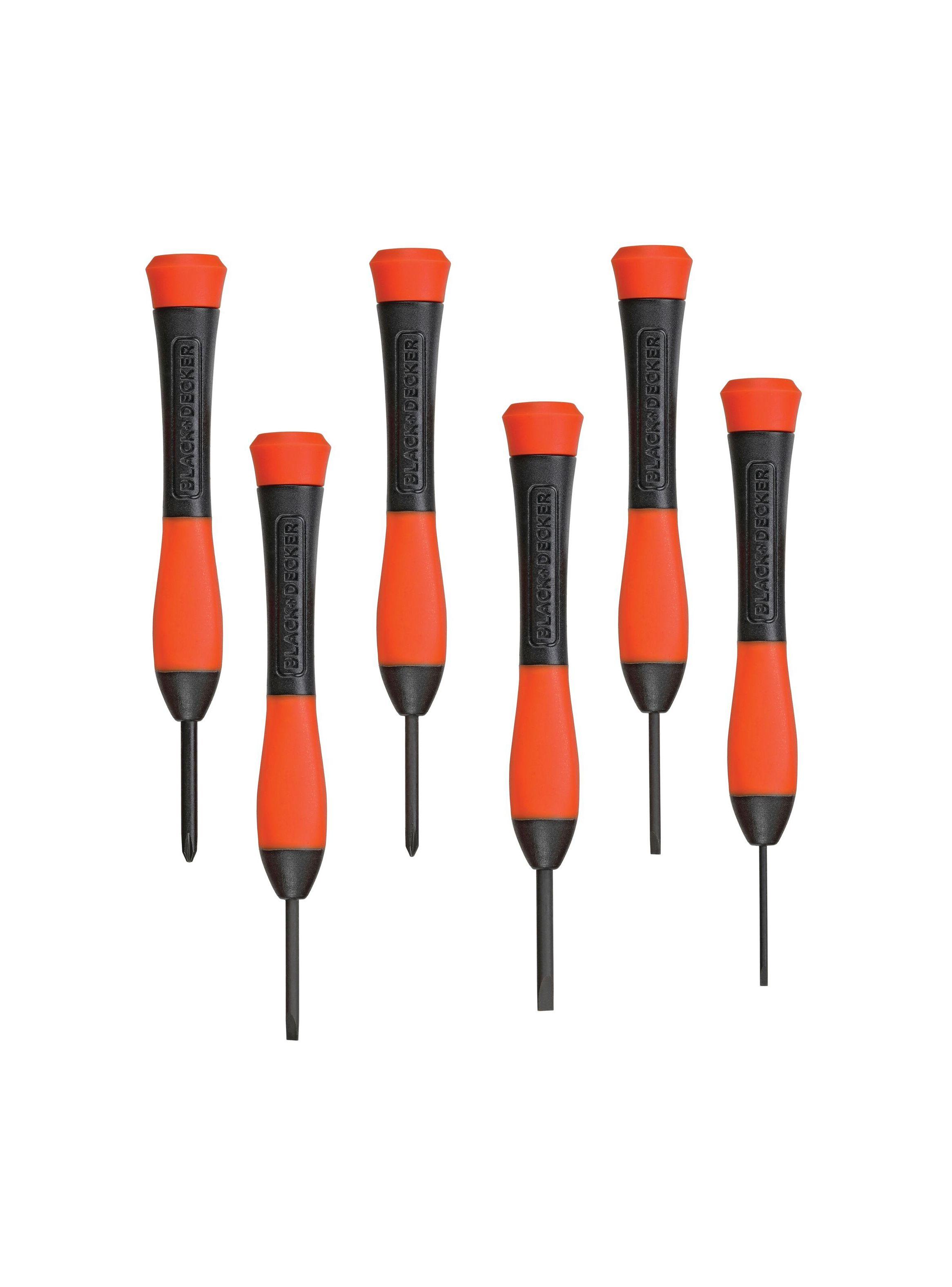  Kit 12 destornilladores mágneticos BLACK+DECKER BDHT65002-2