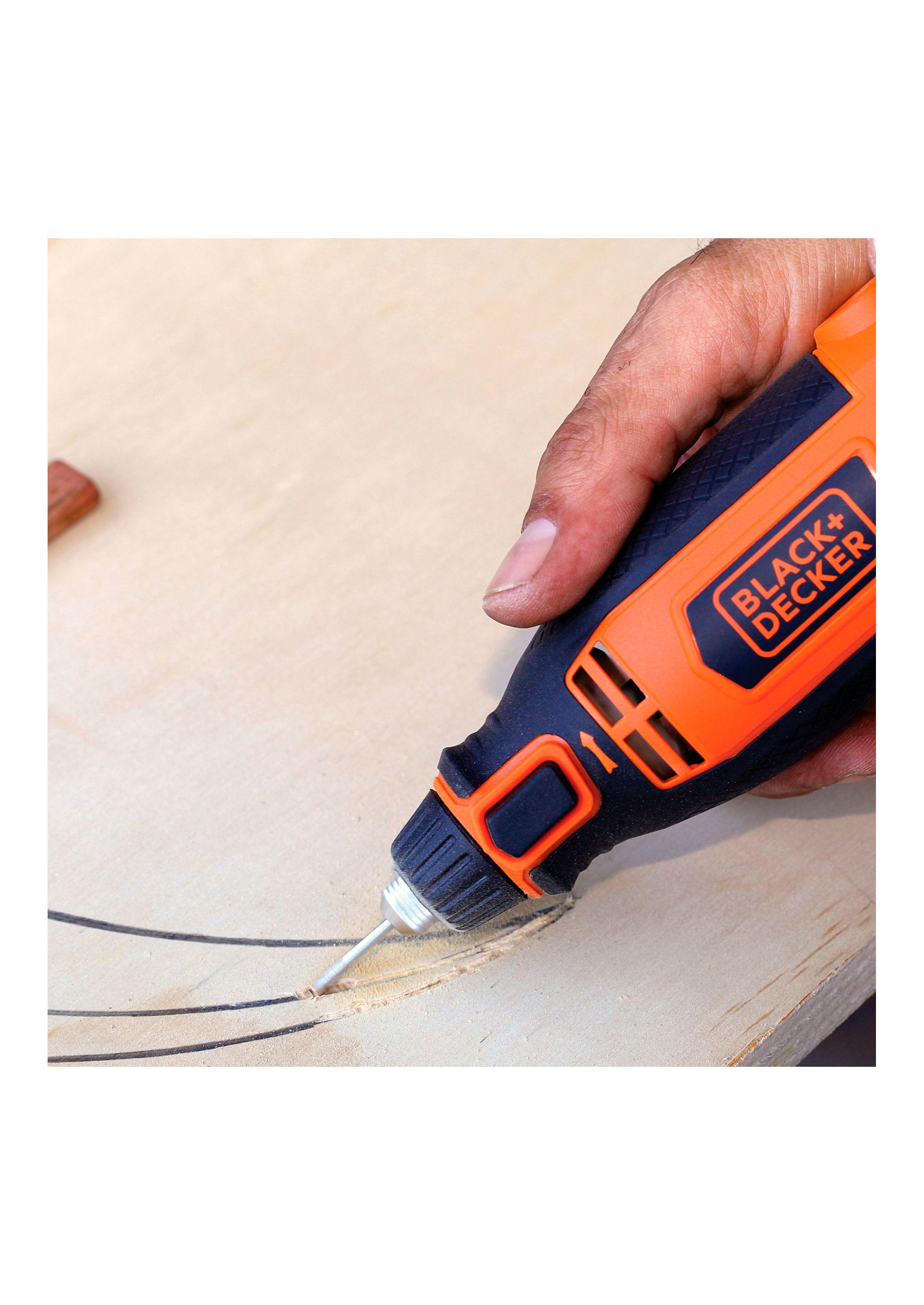 Kit minitorno 180W + 113 accesorios BLACK+DECKER-5