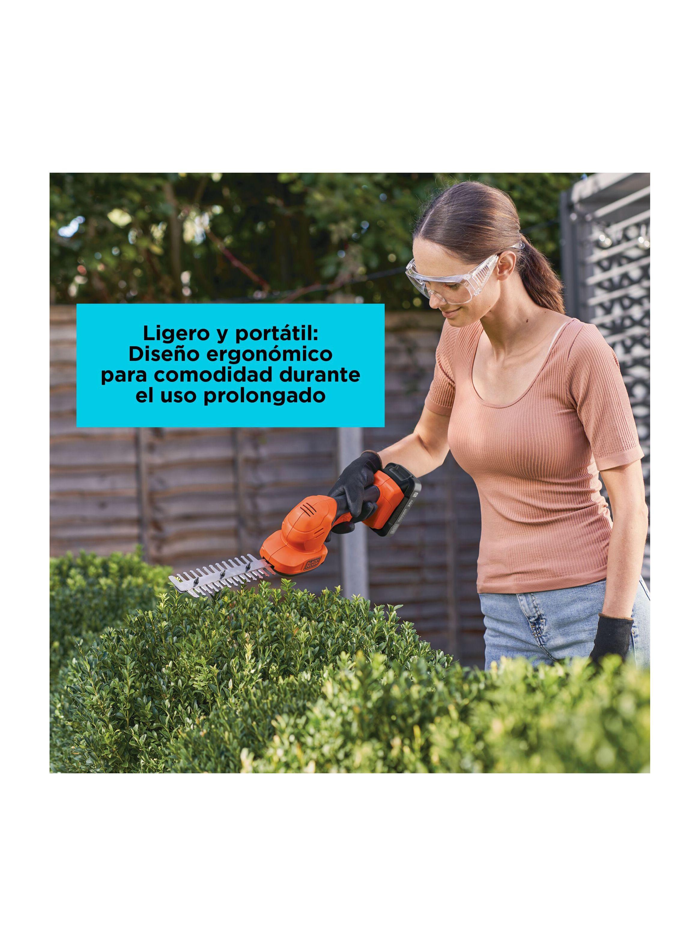 Cortaseto 20V 2 en 1 BLACK+DECKER BCSS820D1-B2-4