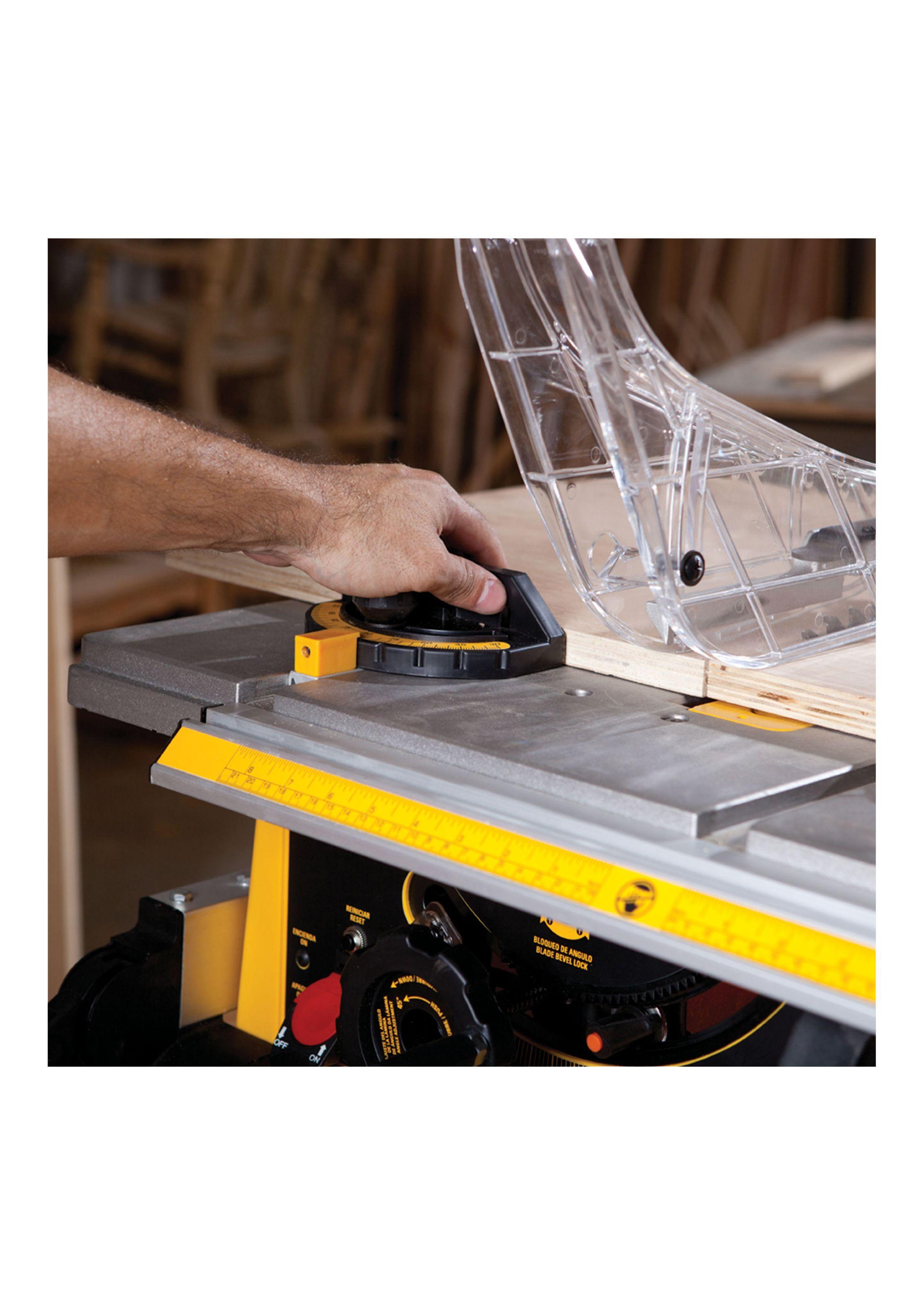 Sierra de mesa 10" 1800W DEWALT DWE7470-B2C-3