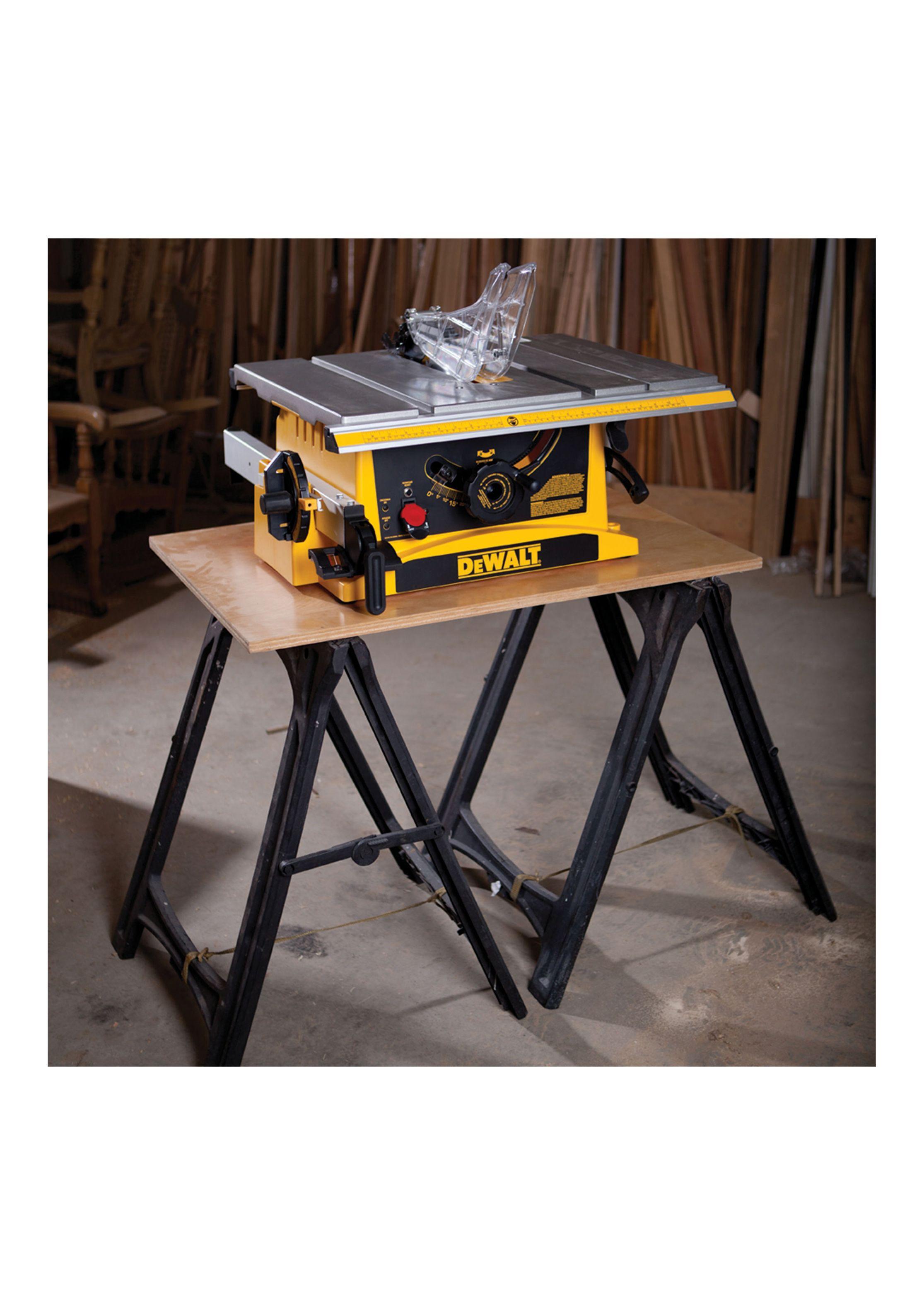 Sierra de mesa 10" 1800W DEWALT DWE7470-B2C-4