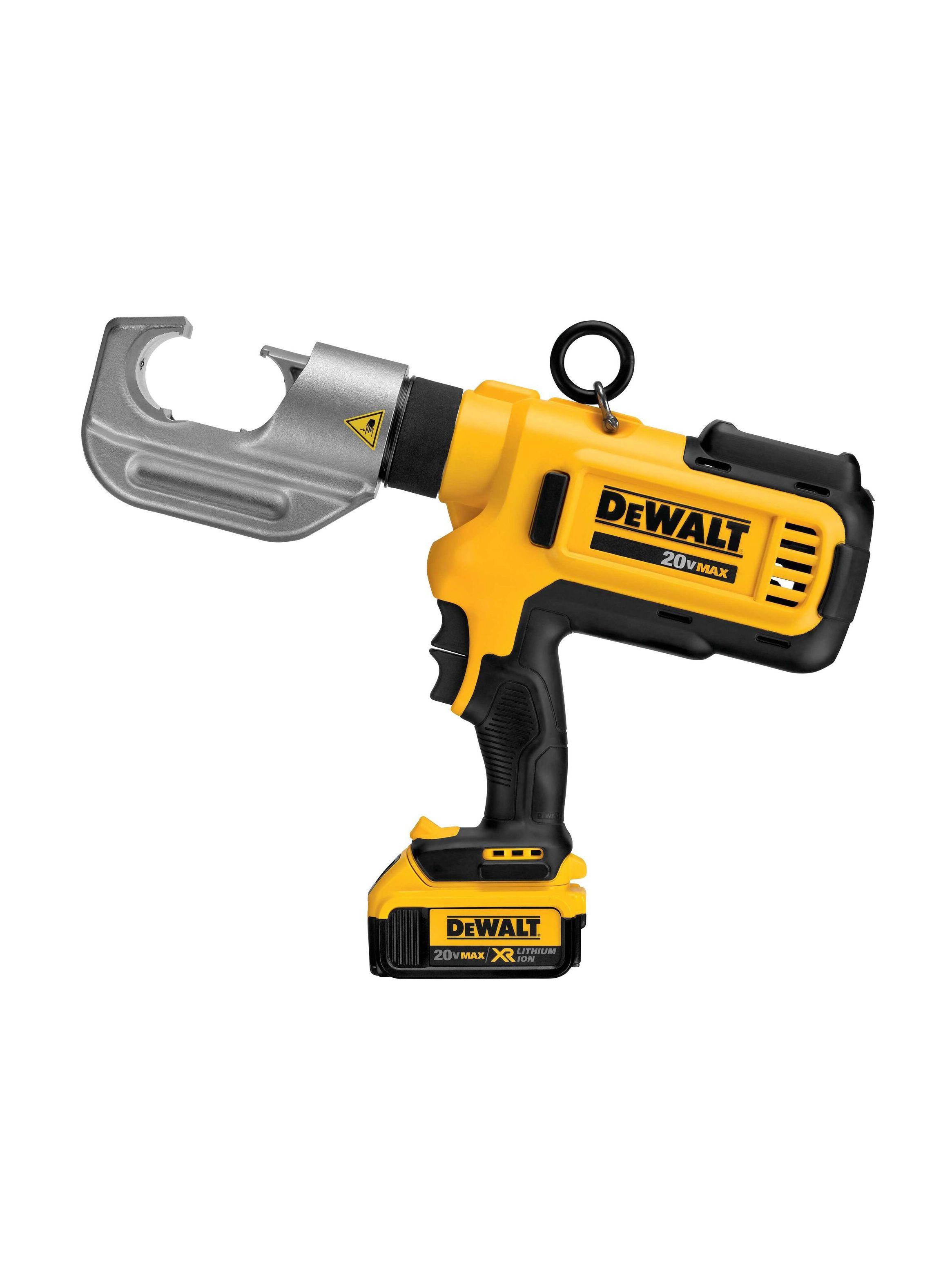 Kit de crimpeado de cables 20V + accesorios DEWALT DCE300M2-1