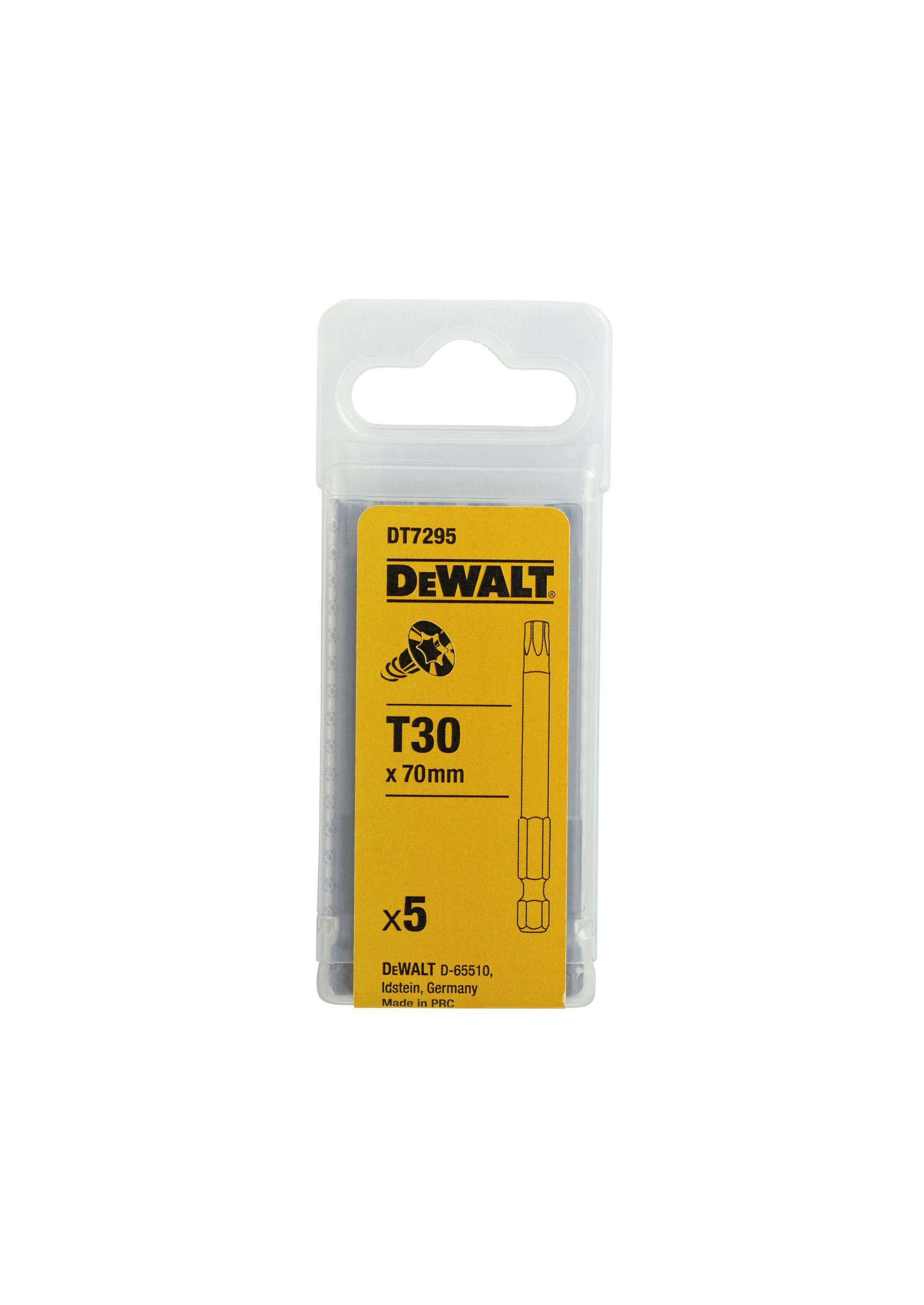 Set 5 Puntas Torx T30 x 700mm DEWALT DT7295-QZ-2